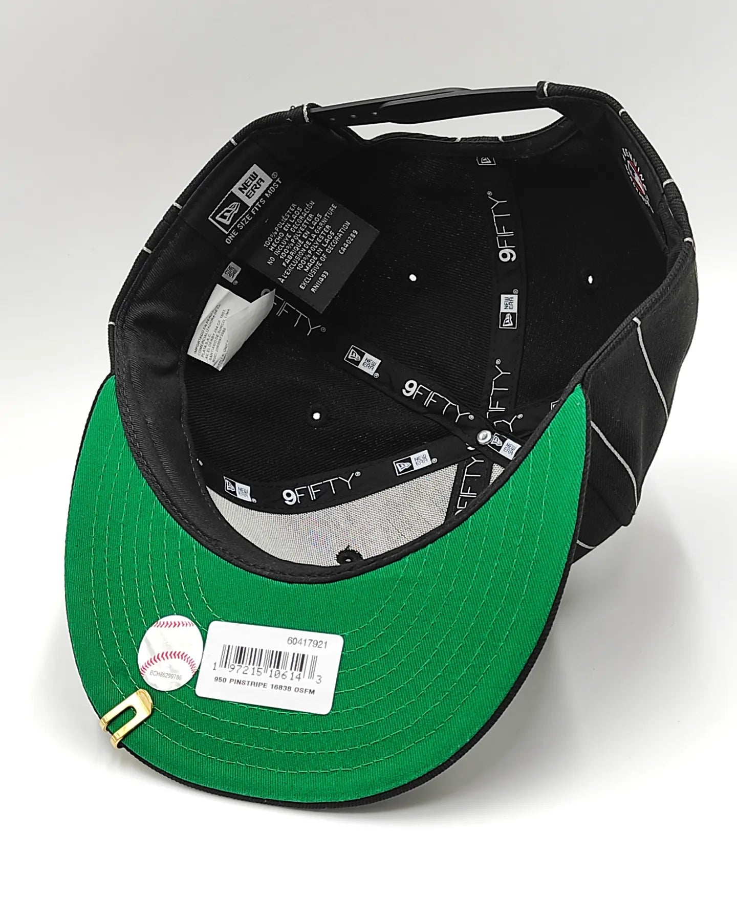 New Era White sox Pinstripe 9fifty snapback