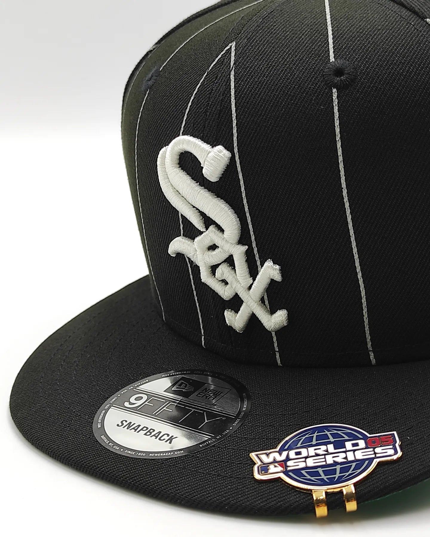 New Era White sox Pinstripe 9fifty snapback