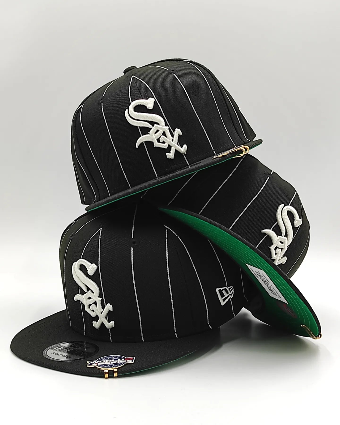 New Era White sox Pinstripe 9fifty snapback