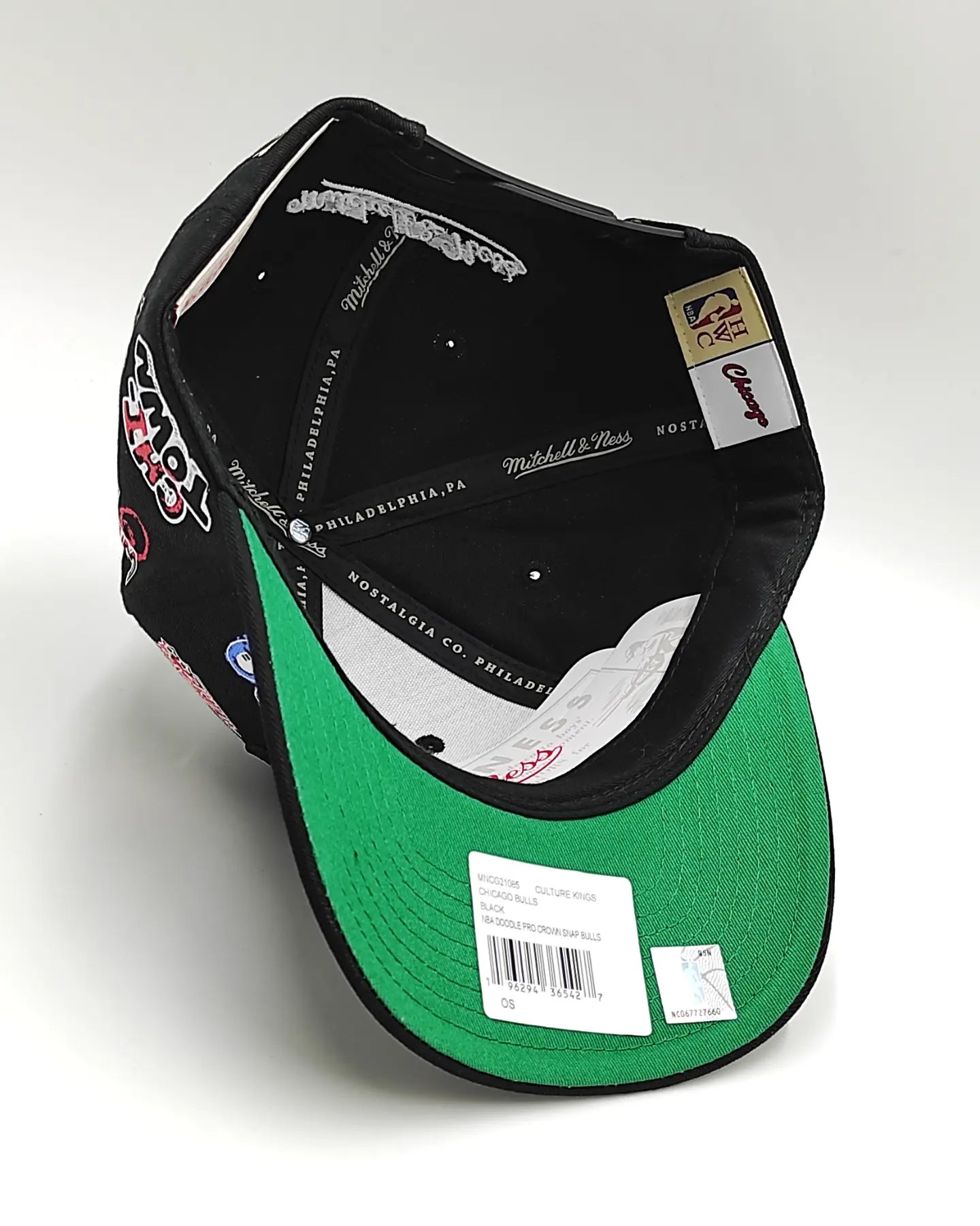 Mitchell And Ness Chicago Bulls 'Hand Drawn' Original Fit Snapback