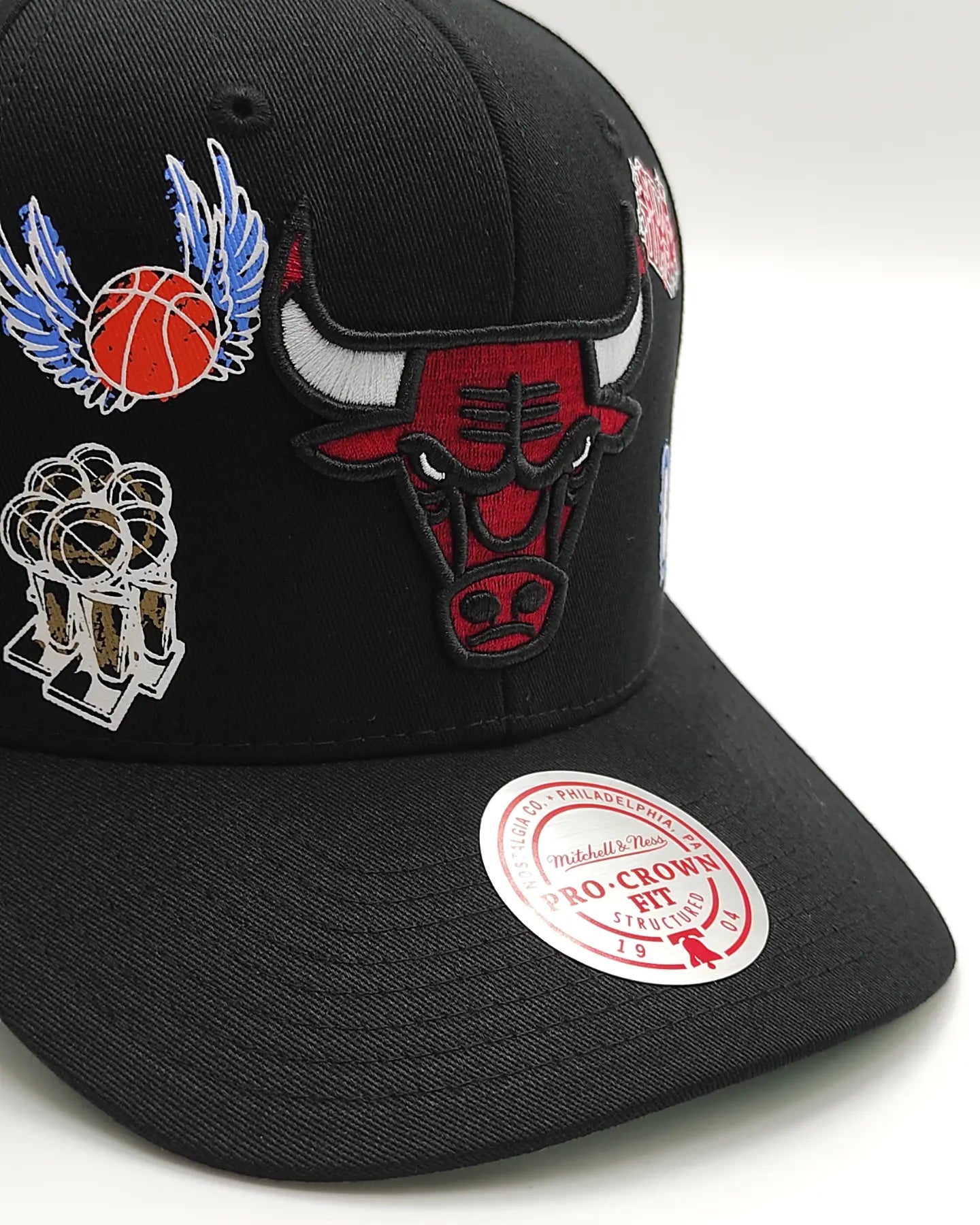 Mitchell And Ness Chicago Bulls 'Hand Drawn' Original Fit Snapback