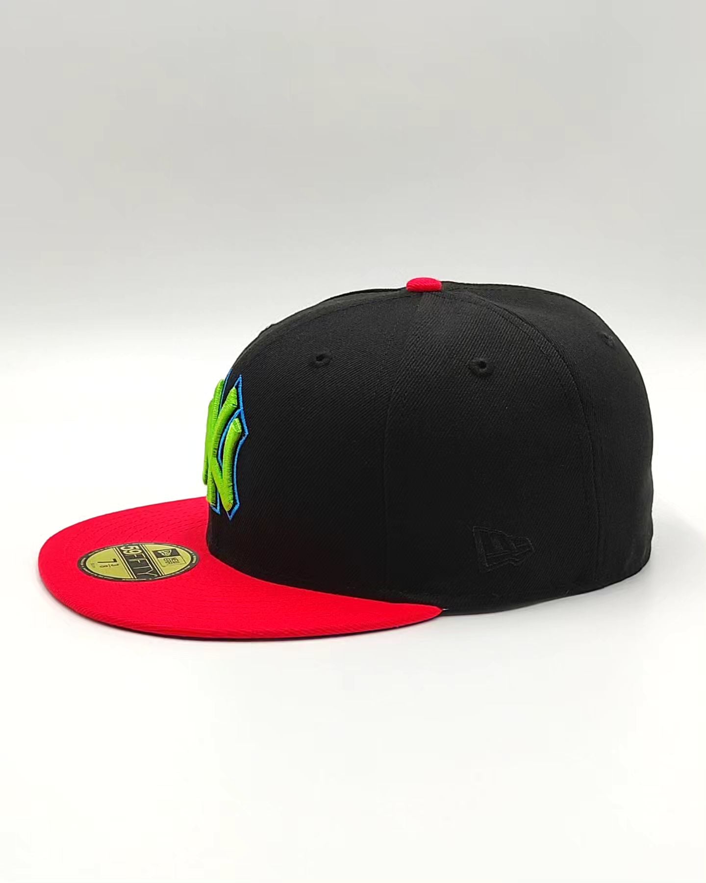 New Era 59Fifty Hat Weels New York Yankees 1999 world series patch hat - black infrared