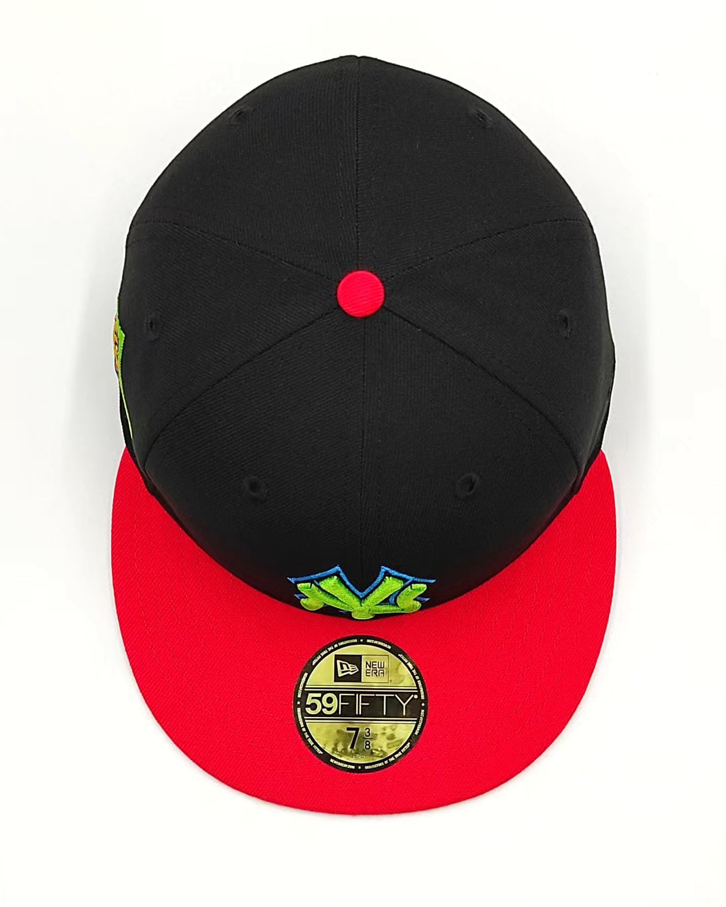 New Era 59Fifty Hat Weels New York Yankees 1999 world series patch hat - black infrared