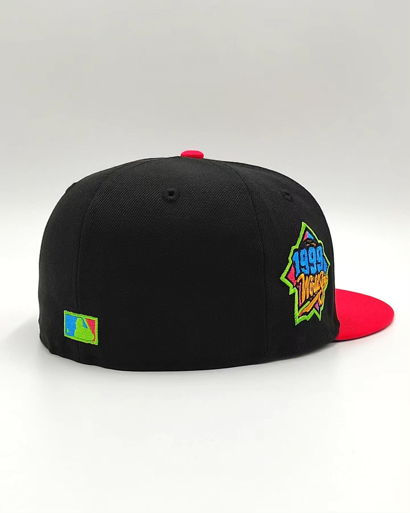 New Era 59Fifty Hat Weels New York Yankees 1999 world series patch hat - black infrared