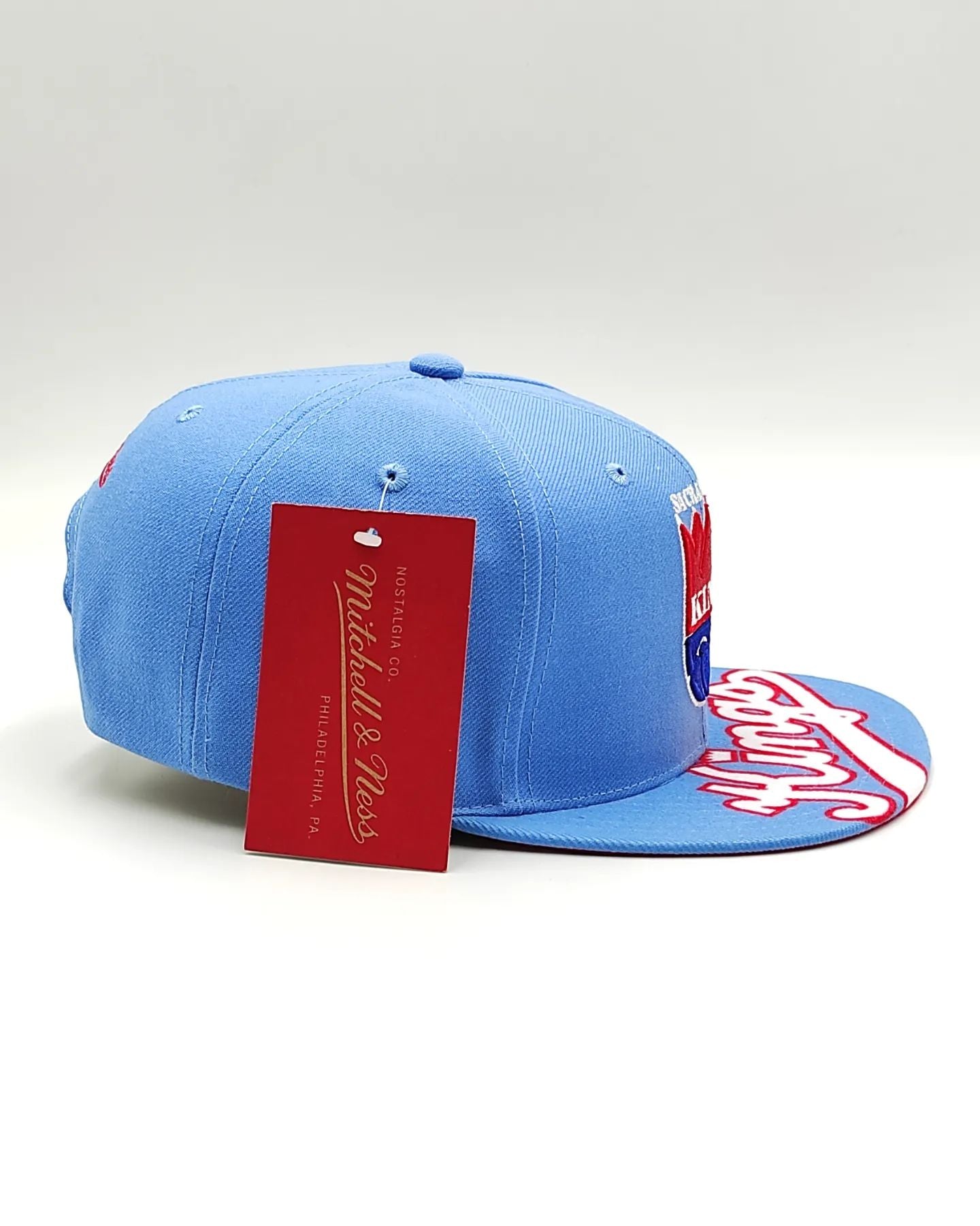 Gorra Snapback Mitchell & Ness SWINGMAN POP de los Sacramento Kings - Cielo