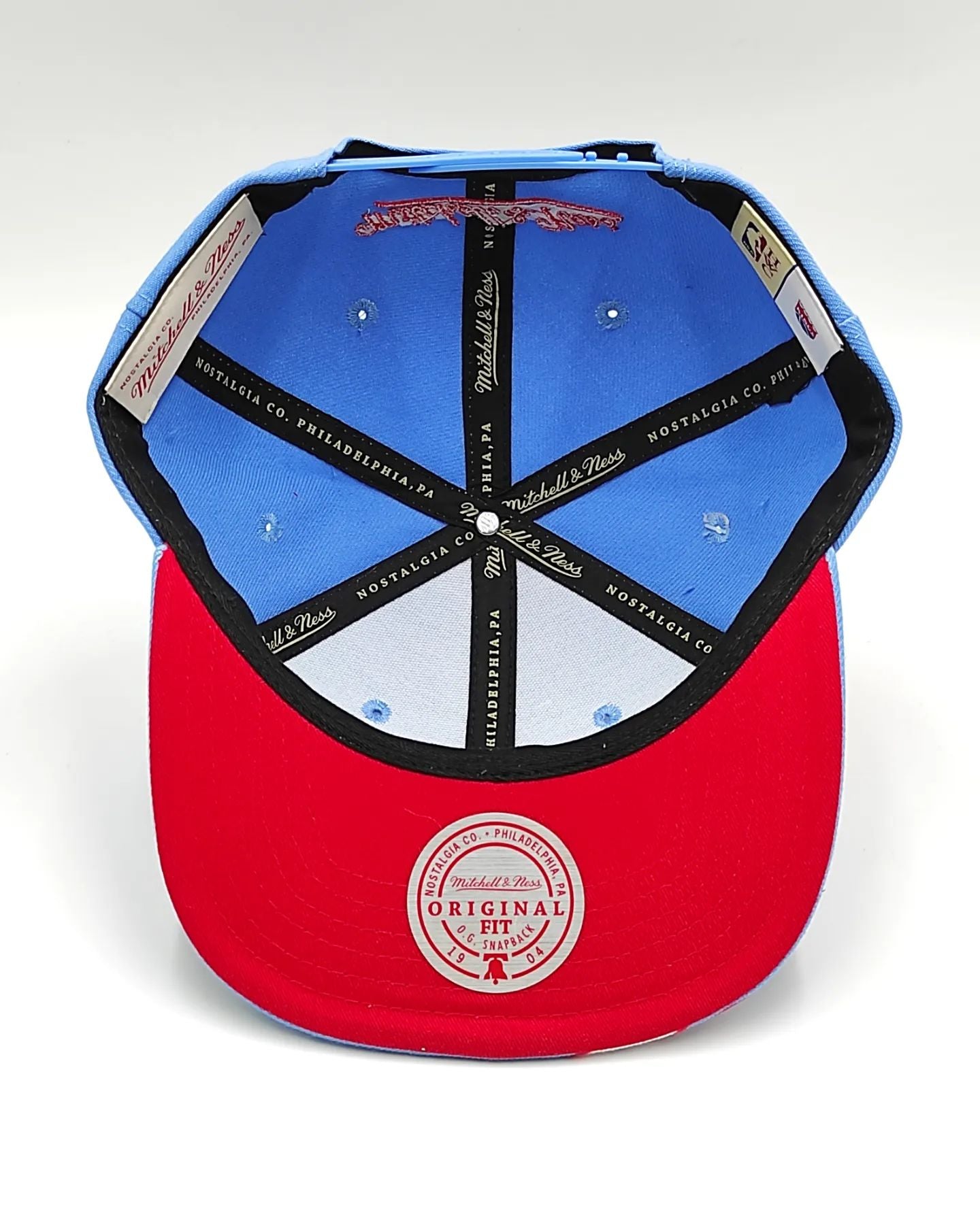 Gorra Snapback Mitchell & Ness SWINGMAN POP de los Sacramento Kings - Cielo