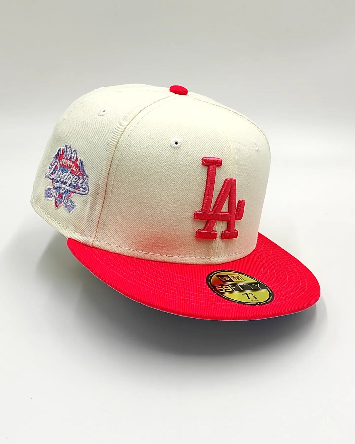 New Era Los Angeles Dodgers 100th Anniversary Lava Cream Edition