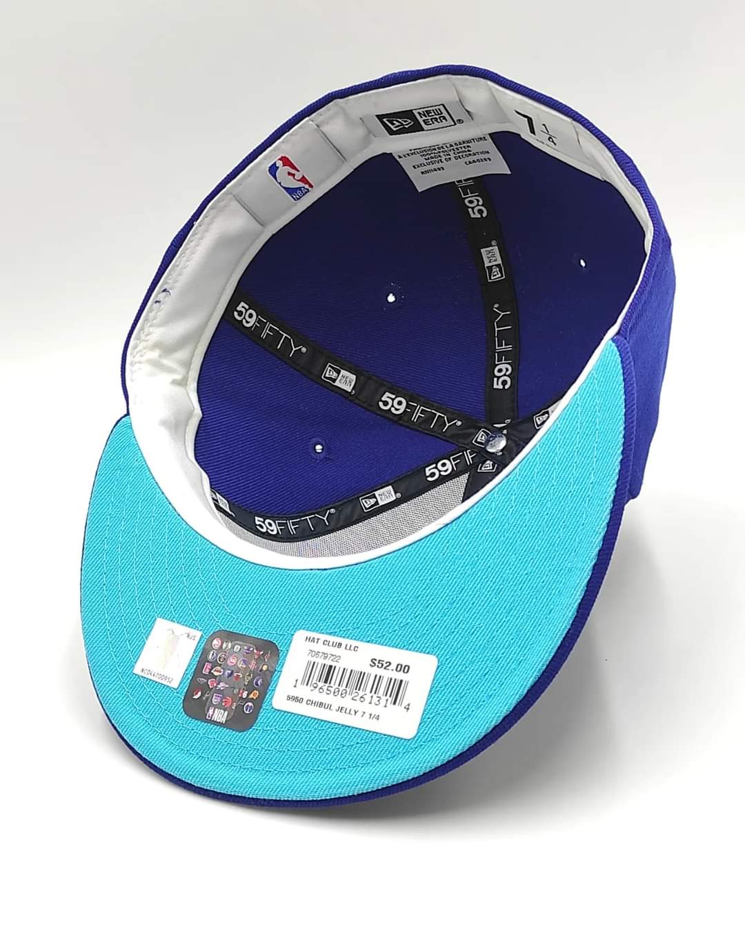 New Era 59fifty Interestelar Helly Chicago bulls hat - royal