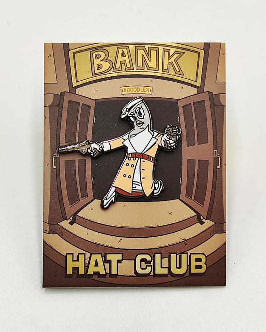 Pin metalico Bank Hat Club