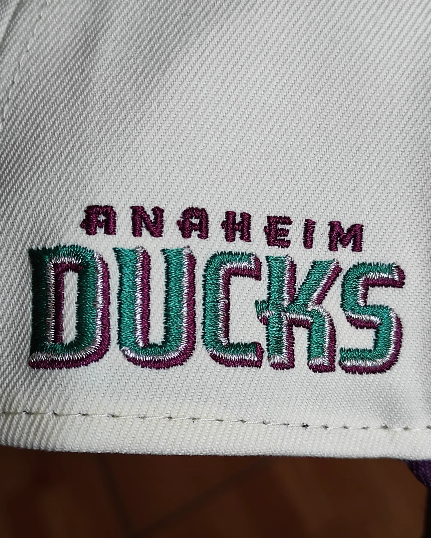 New Era Anaheim Ducks Chrome Two Tone Edition 9Forty A Frame snapback