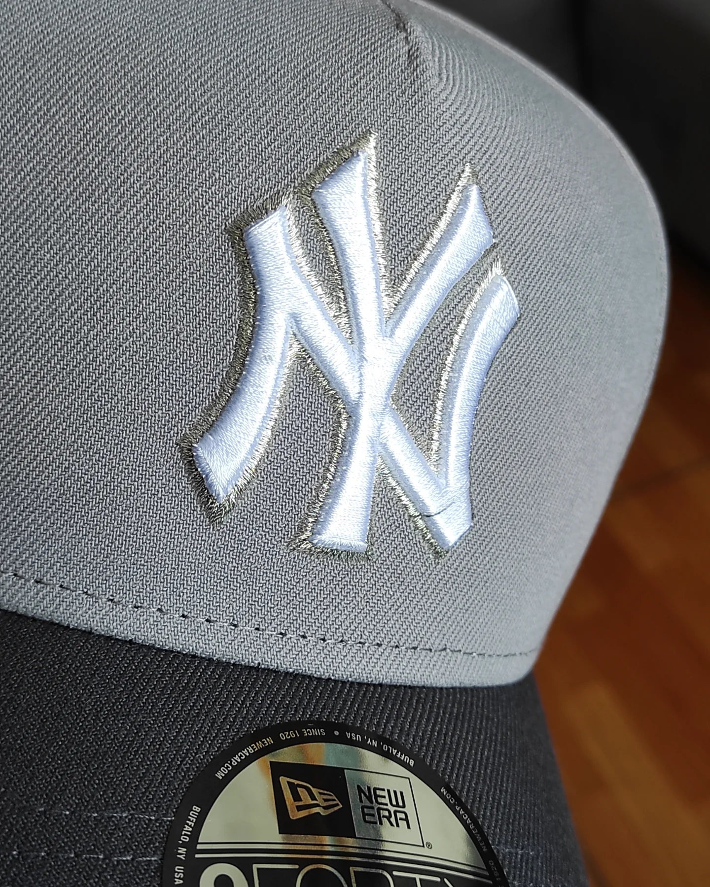 New Era New York Yankees world series 1999 grey two Tones 9FORTY A-FRAME