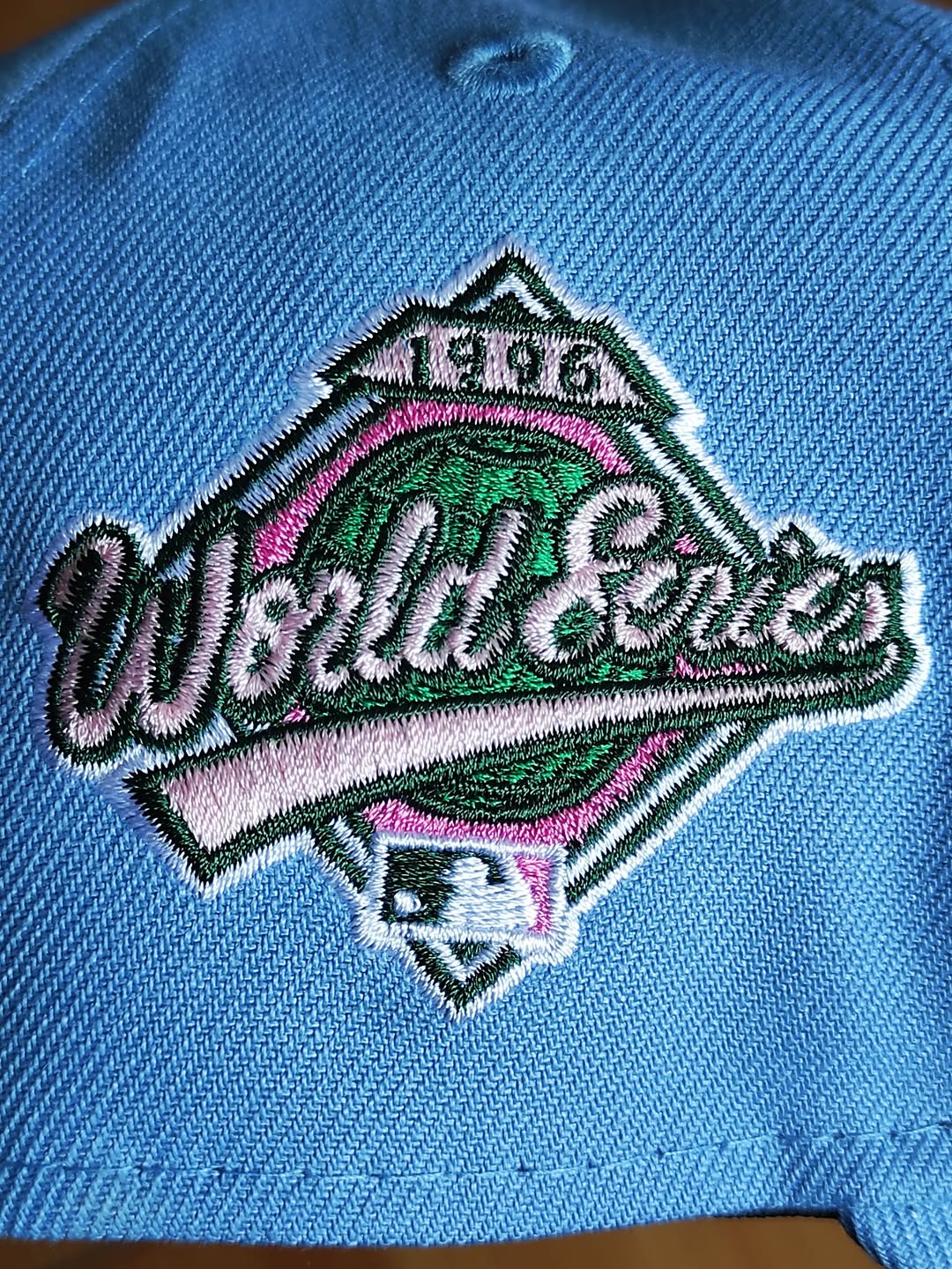 New Era New York Yankees World Series 1996 SKY blue rose 9forty A-FRAME