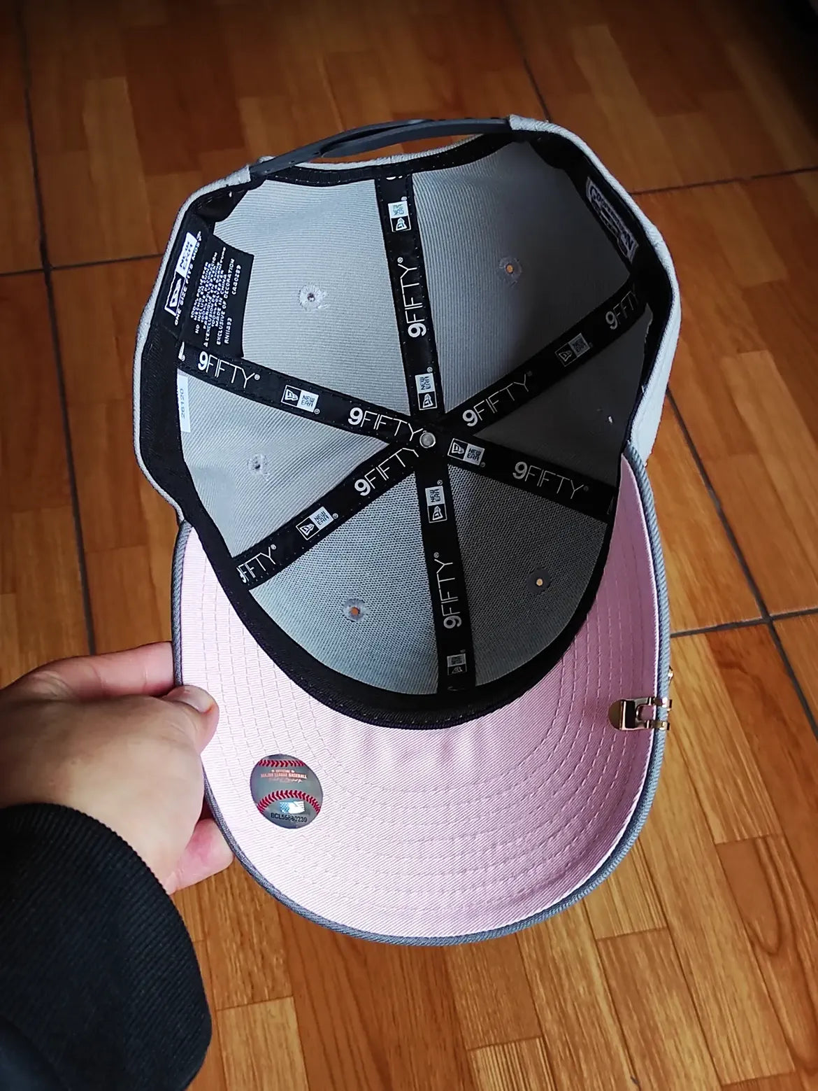 New Era Toronto BLUE Jays All Star Game gray 9FIFTY snapback UV pink