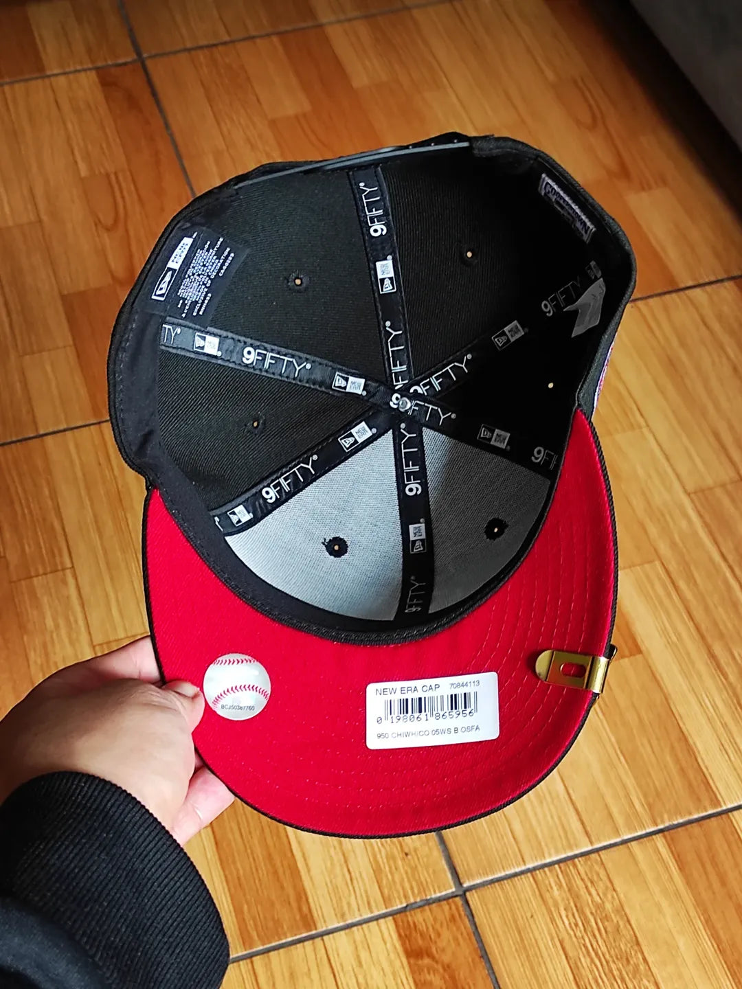 New Era Chicago white Sox world series black red 9FIFTY snapback