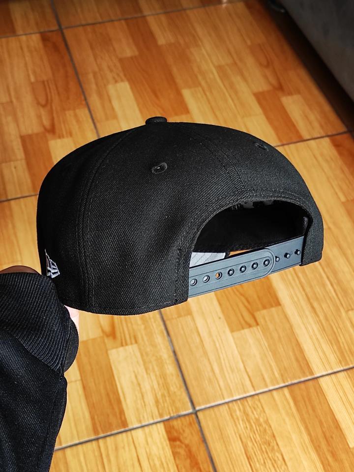 New Era Los Angeles Dodgers skull ☠️ Black Edition 9Forty A Frame Snapback