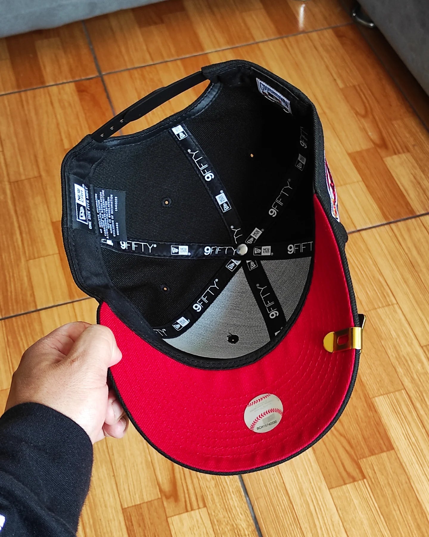 New Era Chicago White Sox world series black red 9 FIFTY Snapback