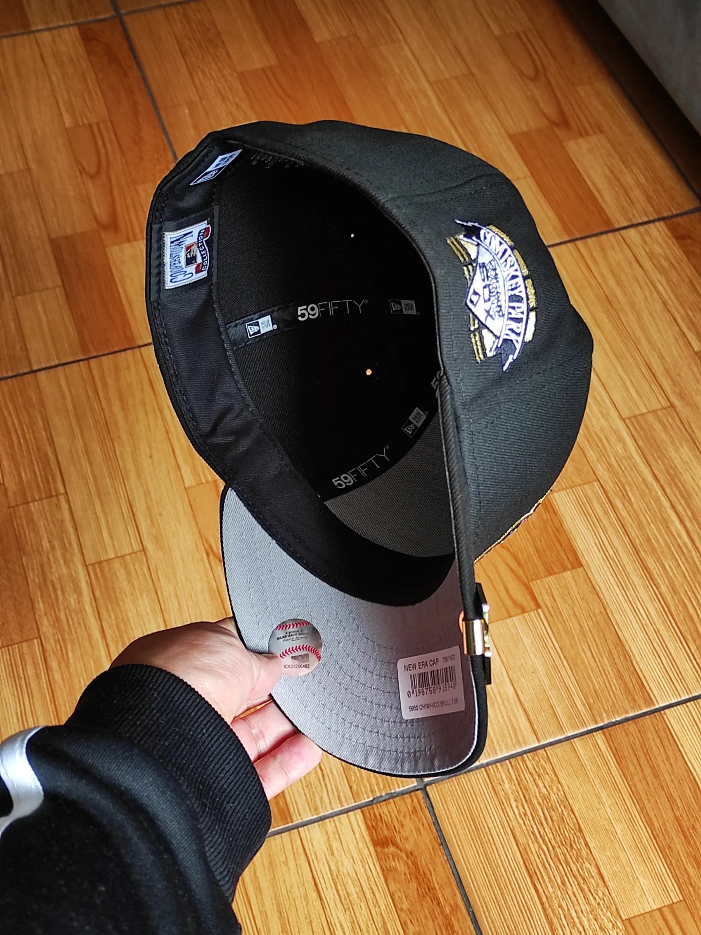 New Era Chicago White Sox Skull Prime Comiskey Park Edition 59Fifty Fitted Hat