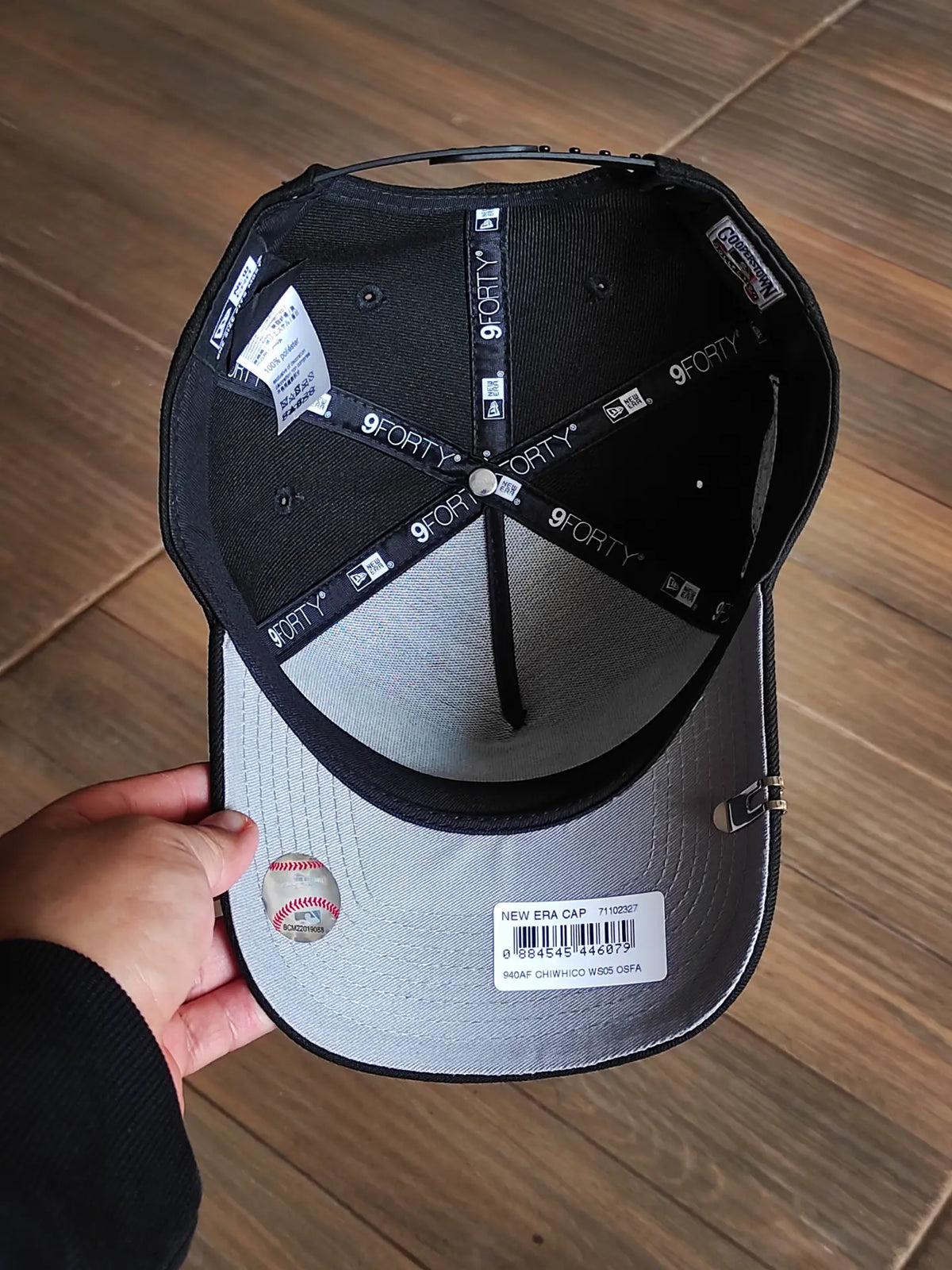 New Era Chicago White Sox World Series 2005 Tattoo Black Prime Edition 9Forty A Frame Snapback Hat