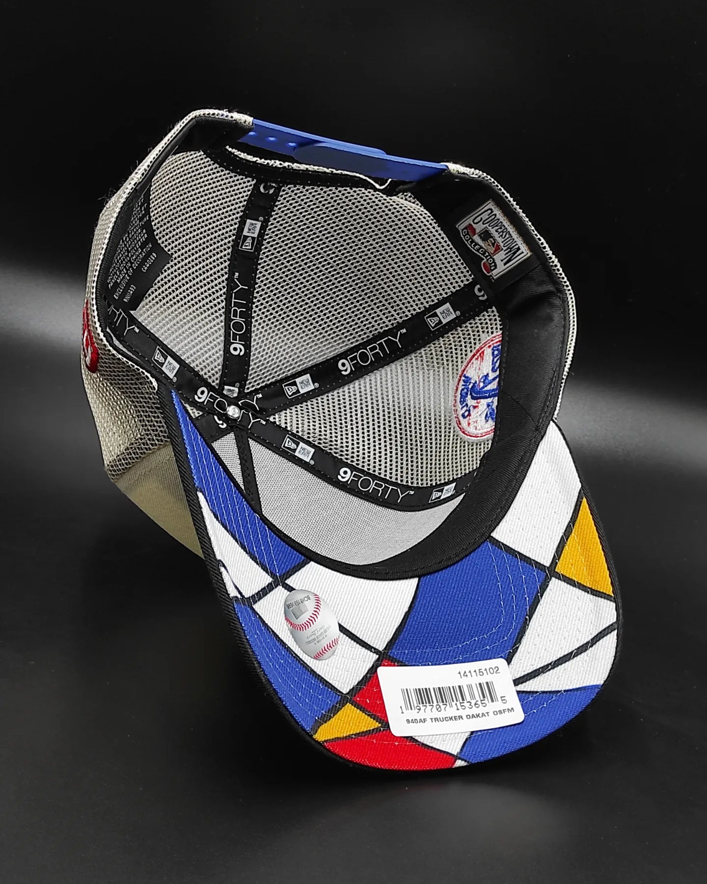 New Era Oakland Athletic 9 Forty A-FRAME Trucker Snapback