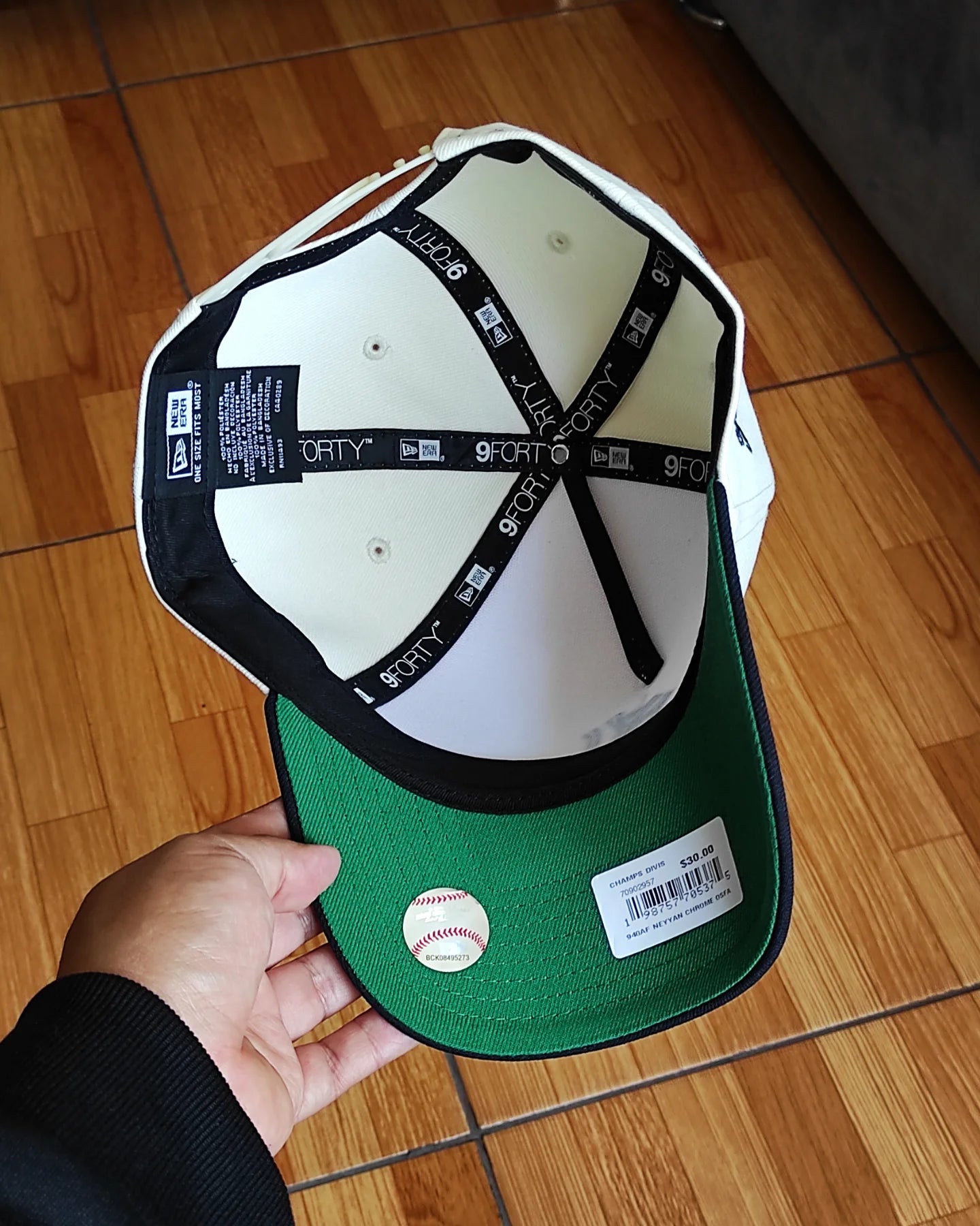New Era New York Yankees State two Tone Chrome Navy 9 FORTY A-FRAME