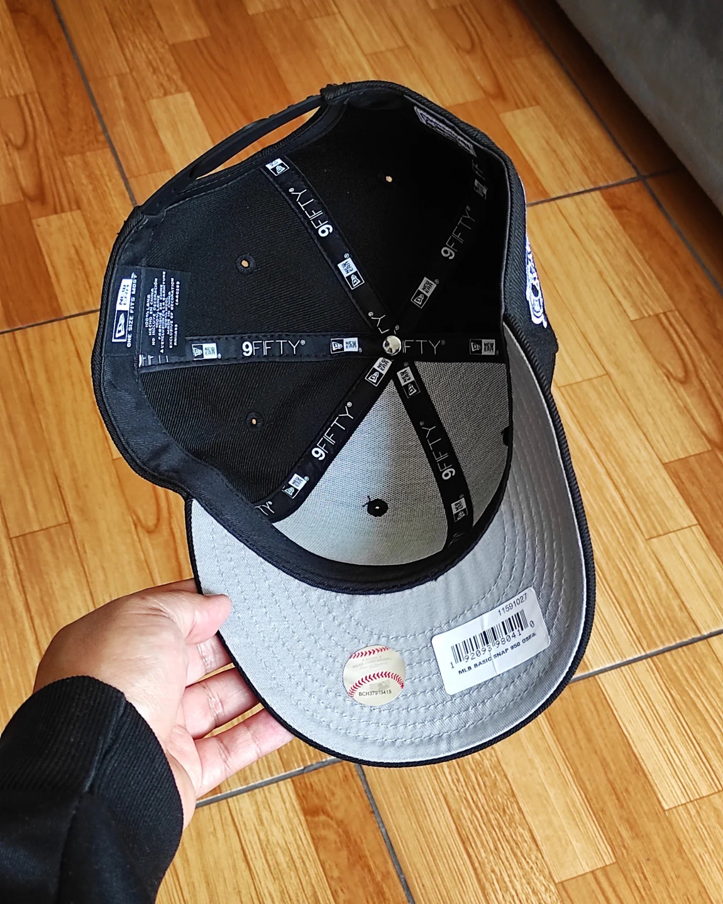 New Era New York Yankees vs Mets black 9 FIFTY SNAPBACK