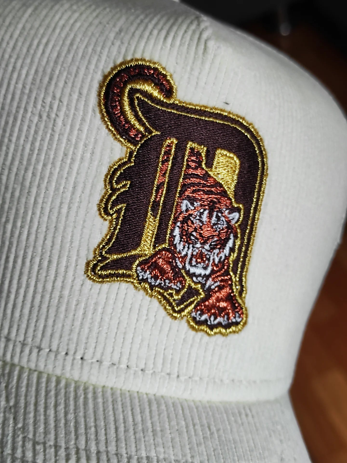 New Era Detroit tigers corduroy world series 50th aniversario 9Fifty Snapback