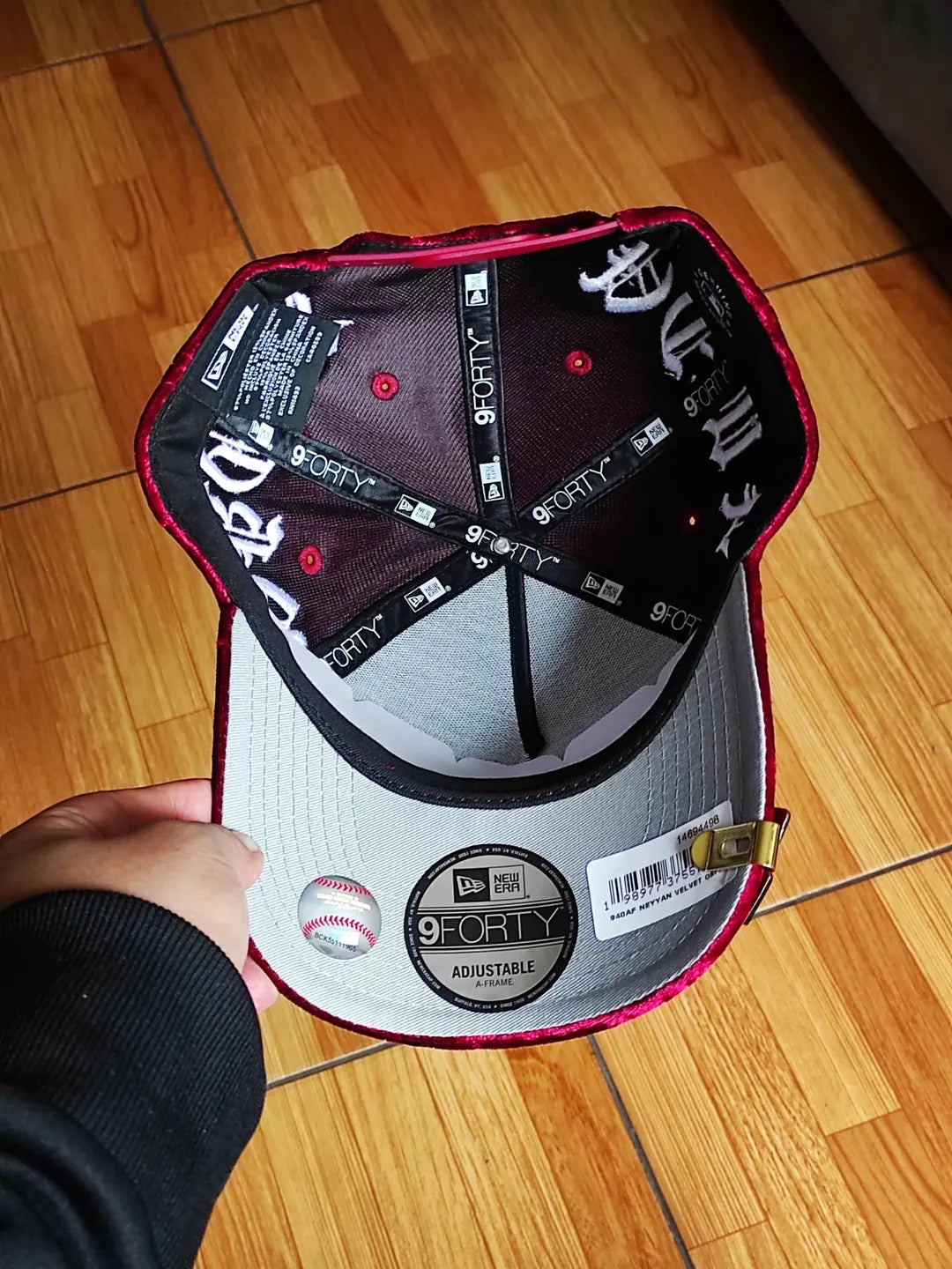 New Era New York Yankees' Velvet' 9FORTY A-Frame Snapback