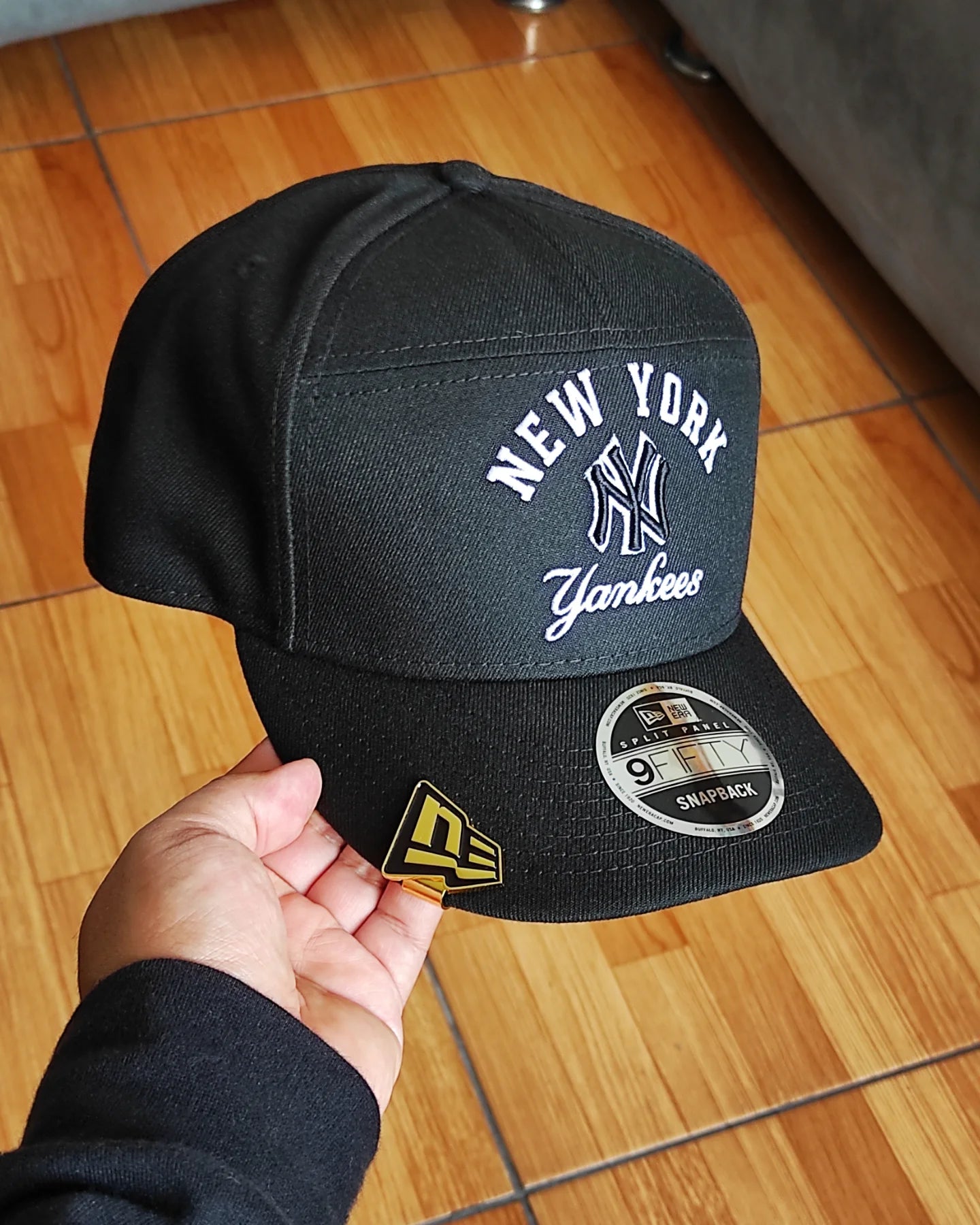 New Era New York script negro 9 FIFTY Snapback