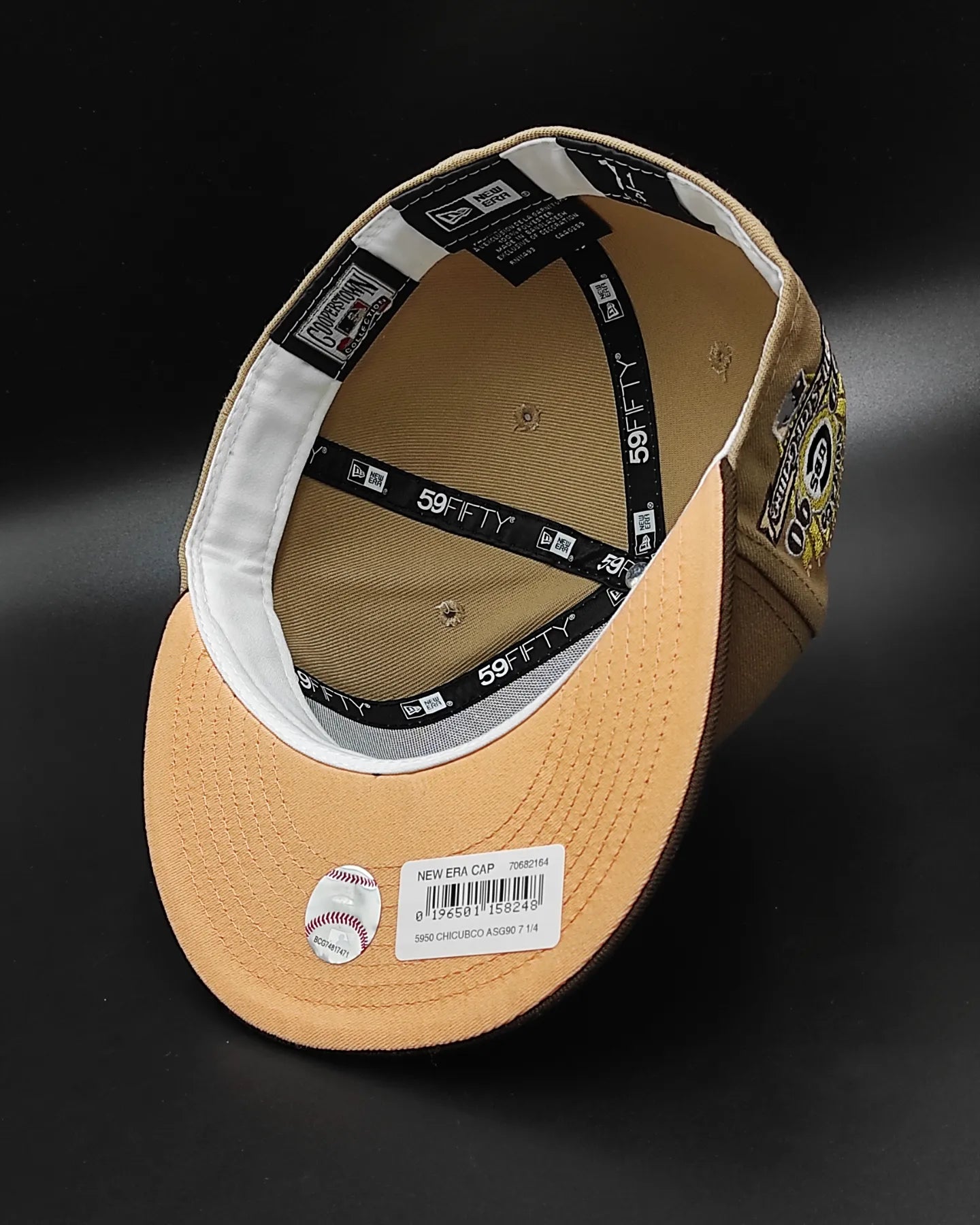 New Era ra chicago cubs all star game 1990 copper coffee edition 59fifty fitted hat