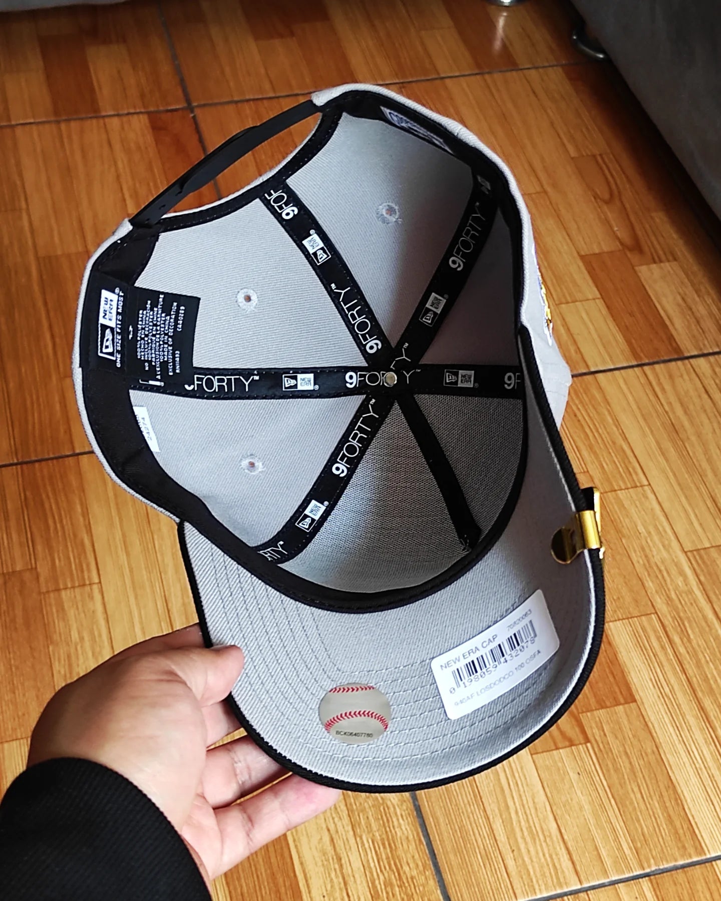 New Era New York Yankees world series 1999 plomo negro - 9 Forty A-FRAME