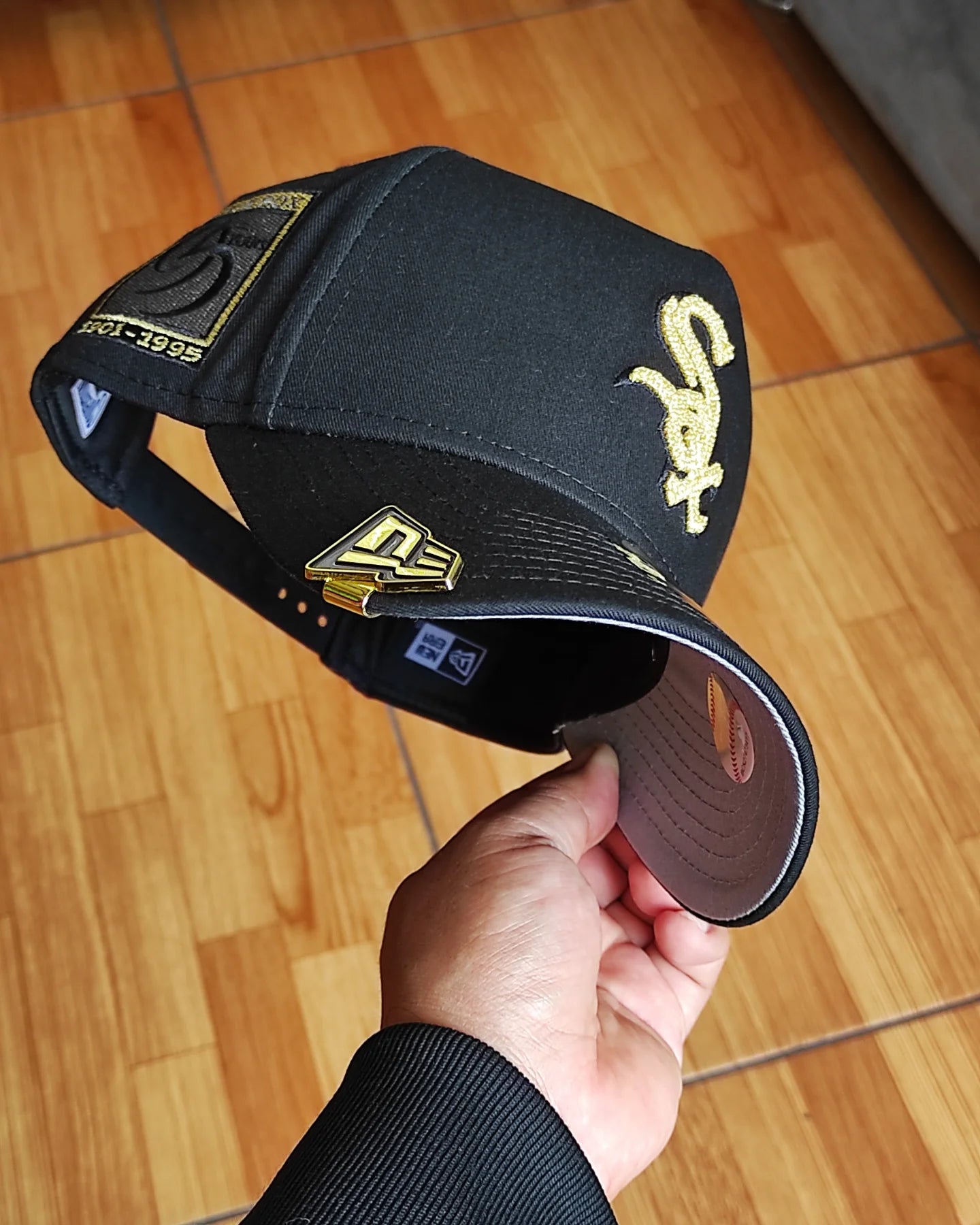 New Era White Sox ✨luxury black 9FORTY A-FRAME