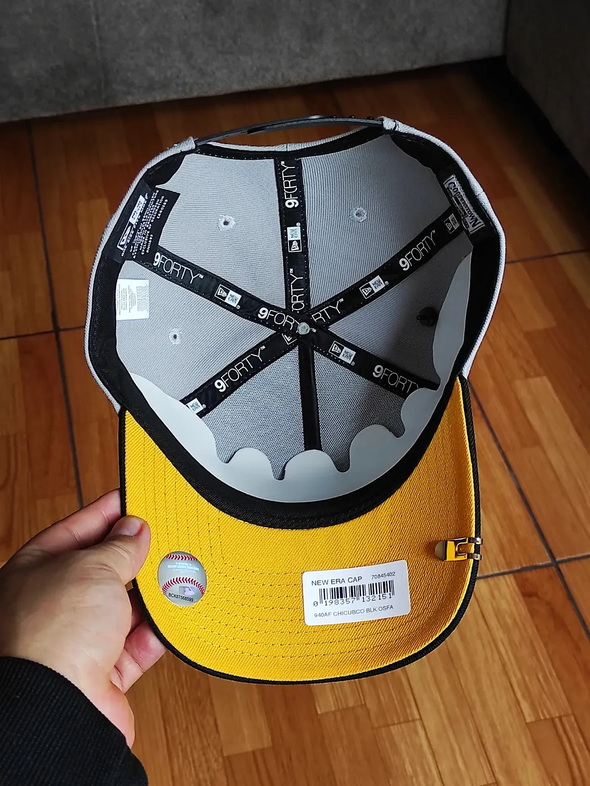 New Era 9forty chicago cubs all star game 1990 two tone / yellow uv