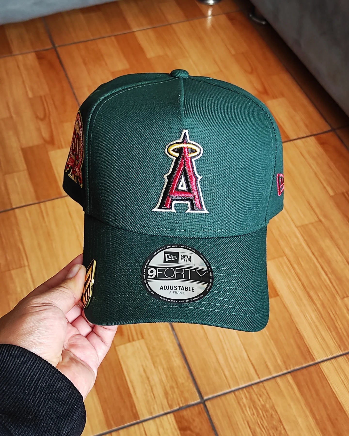 New Era Anaheim Angels 50th aniversario dark green 9FORTY A-FRAME SNAPBACK