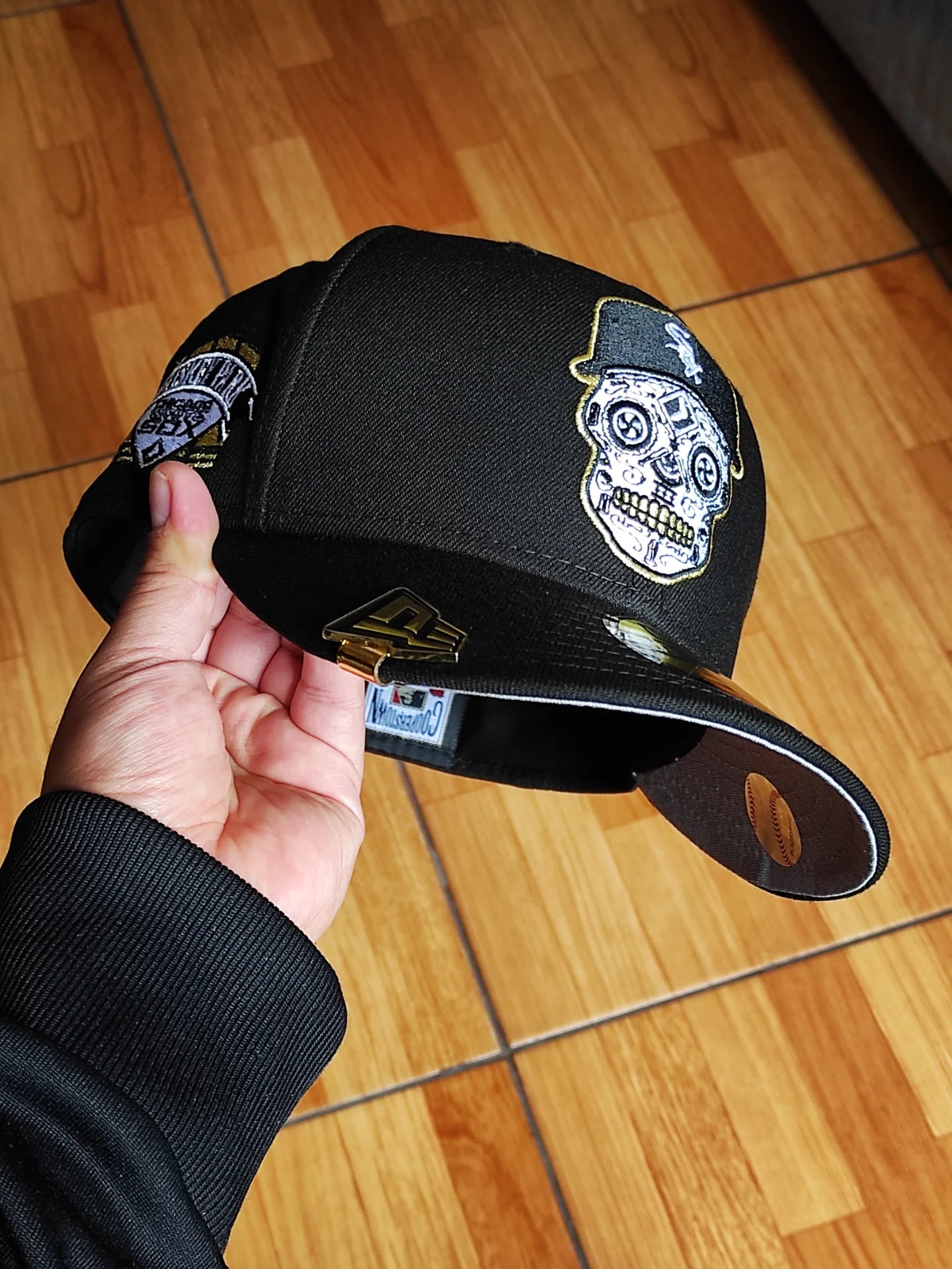 New Era Chicago White Sox Skull Prime Comiskey Park Edition 59Fifty Fitted Hat