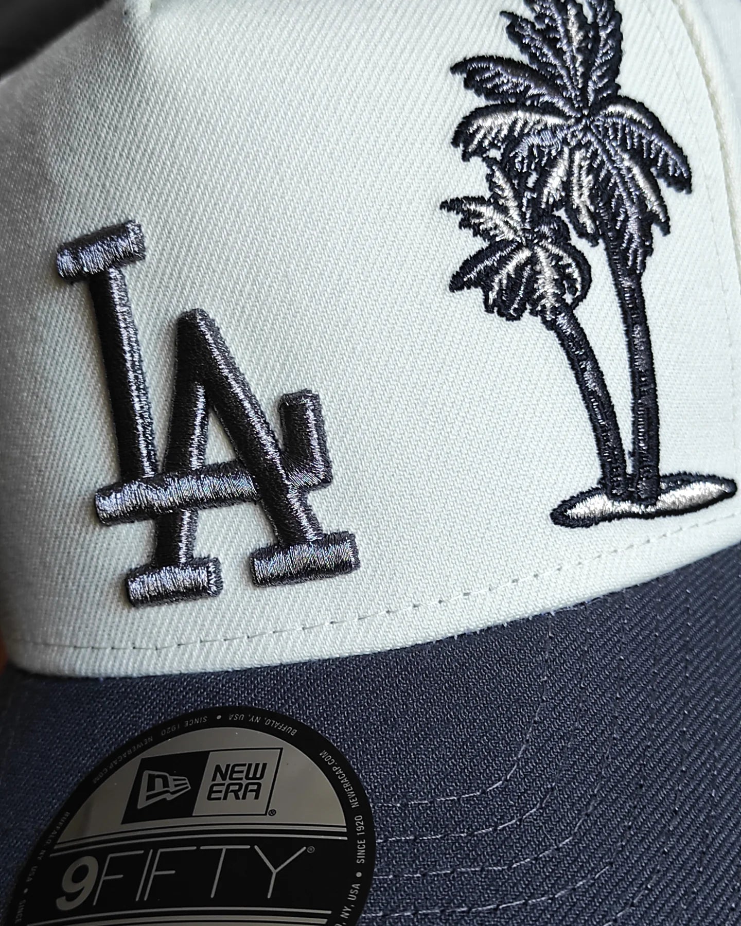 Los Angeles Dodgers 🌴 50th aniversario two tone New Era 9Fifty A-Frame Snapback
