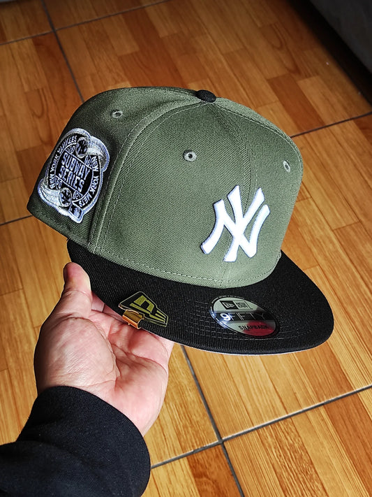New Era New York Yankees Subway Series two Tone olive black 9 FIFTY Snapback