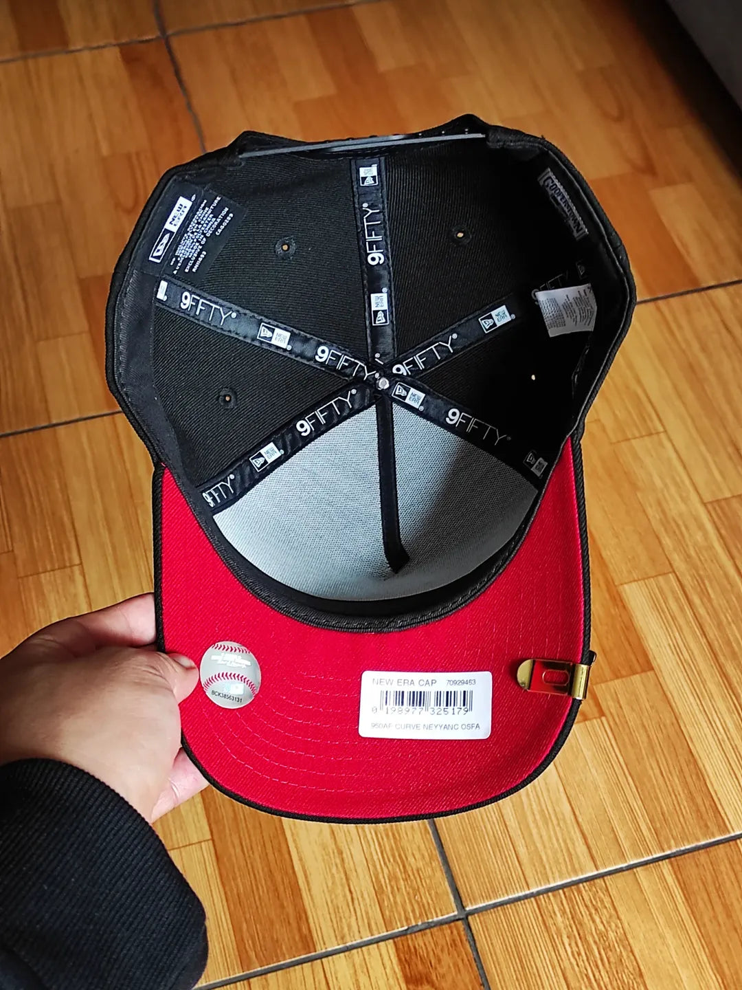 New Era New York Yankees World Series 1999 black red 9fifty a-frame Snapback