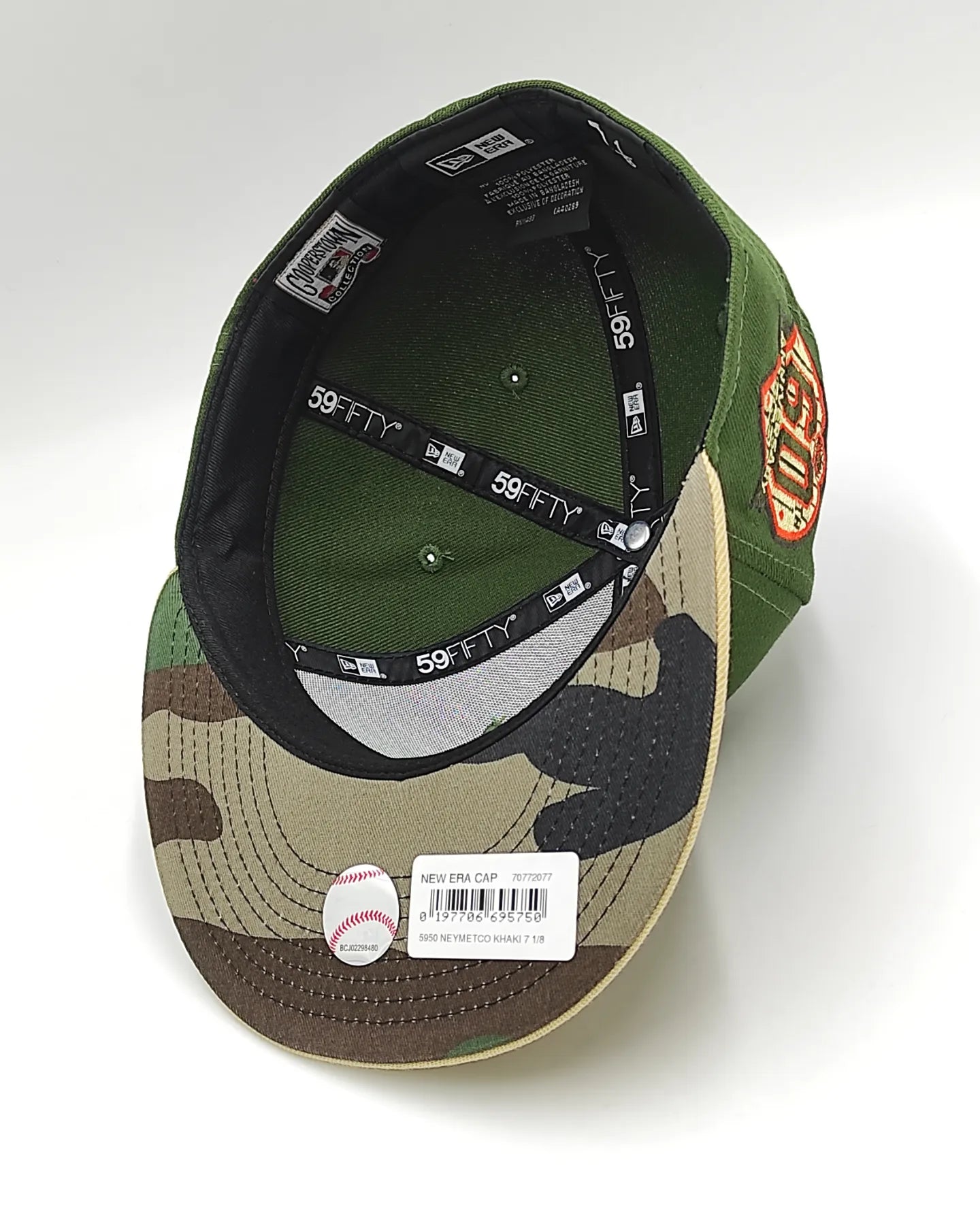 New Era New York Mets 60th anniversary camo two tone edition 59fifty fitted hat
