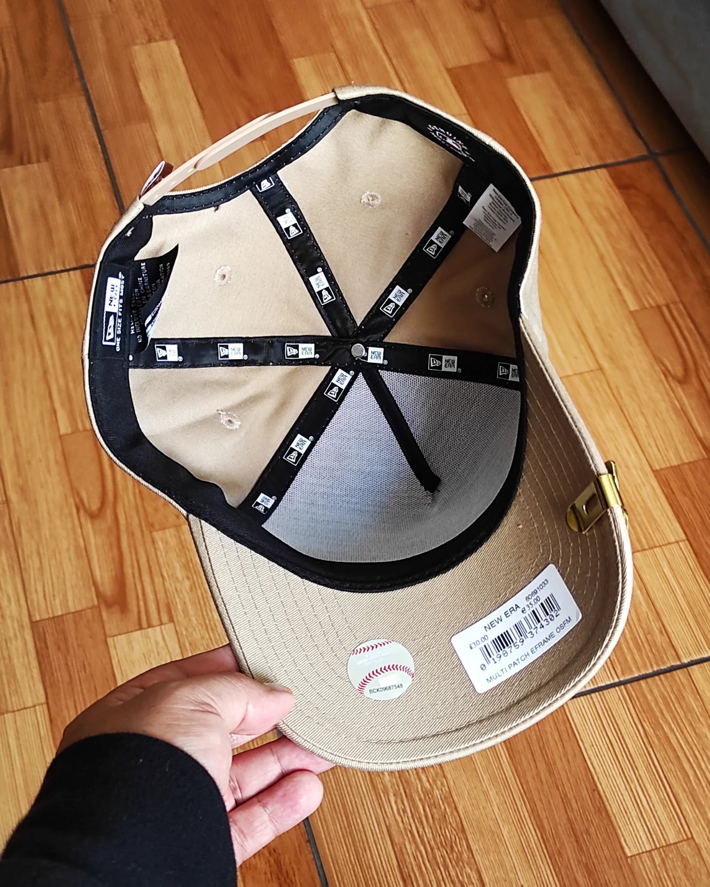 New Era Los Angeles Dodgers cord & tweed Ajustable A-FRAME snapback