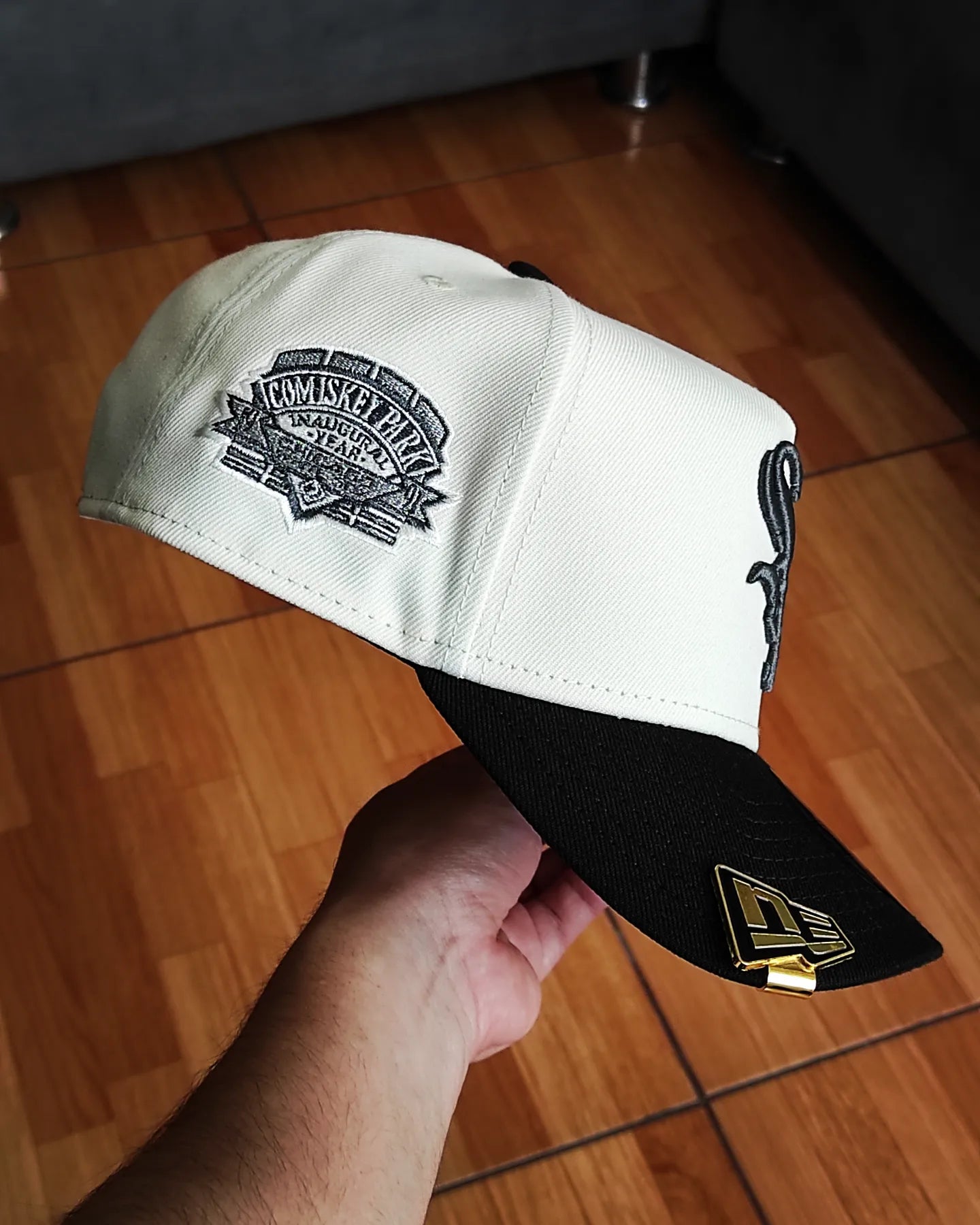 New Era Chicago White Sox inaugural year 1991 Chrome 9 FORTY AFRAME
