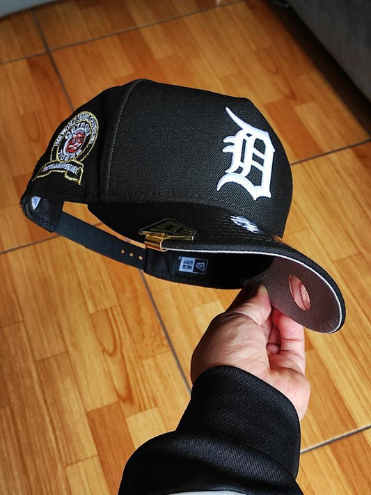 9FIFTY A-FRAME snapback Detroit Tigers 50th aniversario BLACK NewEra