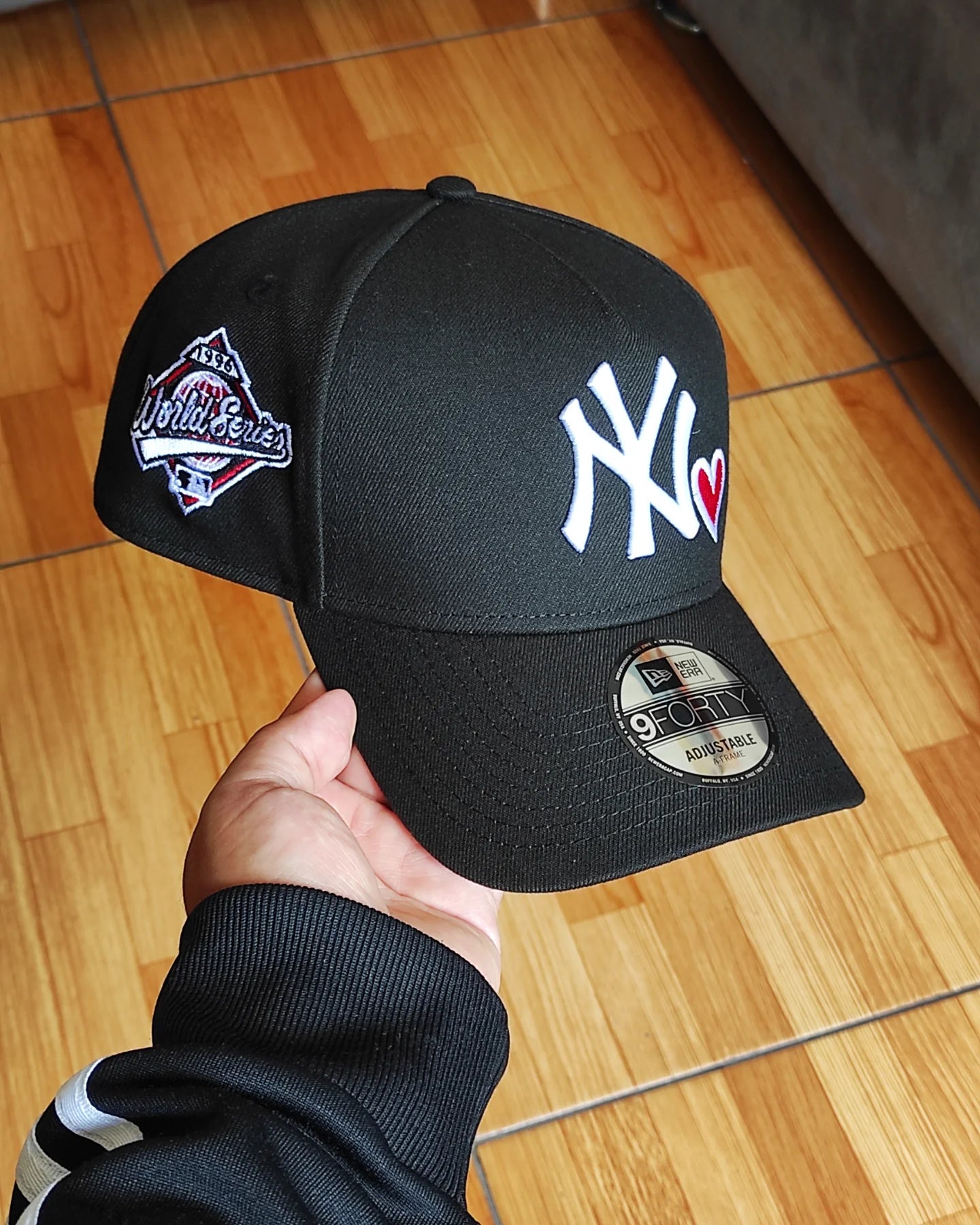 New Era New York Yankees HEART ♥️ world series 9 FORTY A-FRAME
