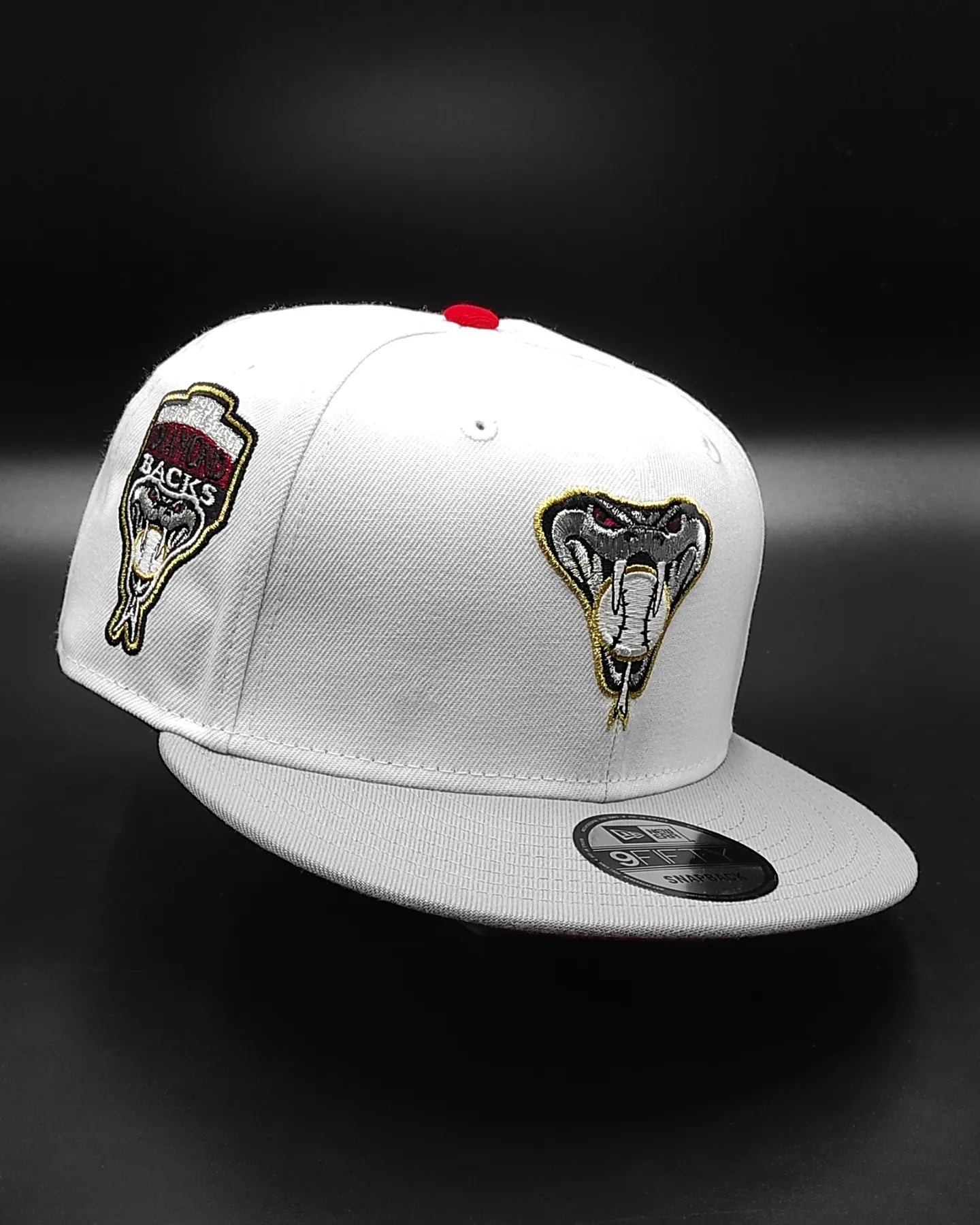 New Era Arizona Diamondbacks 1998 New Era 9Fifty Snapback blanco , rojo , plomo