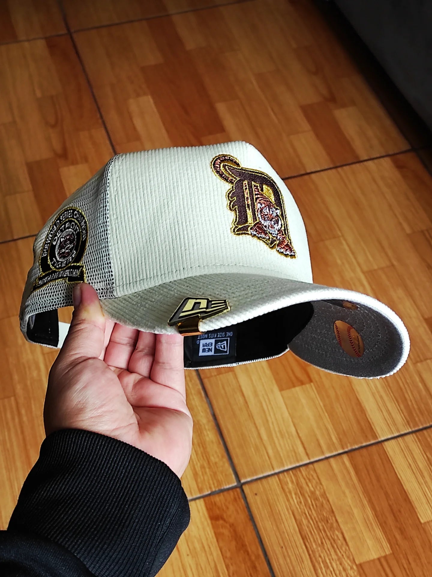 New Era Detroit tigers corduroy world series 50th aniversario 9Fifty Snapback