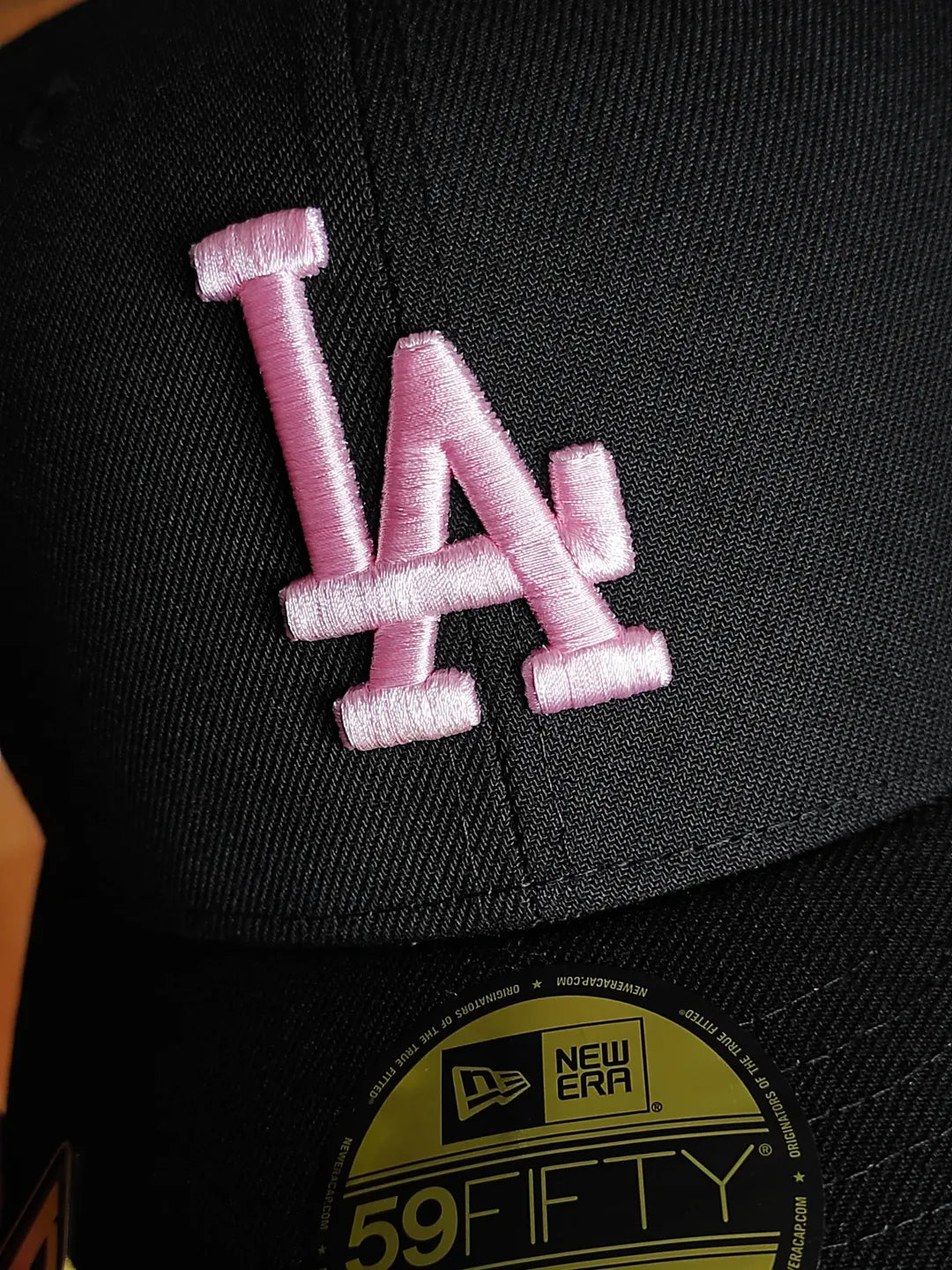 New Era Los Angeles Dodgers world series champions 2024 black pink 59fifty