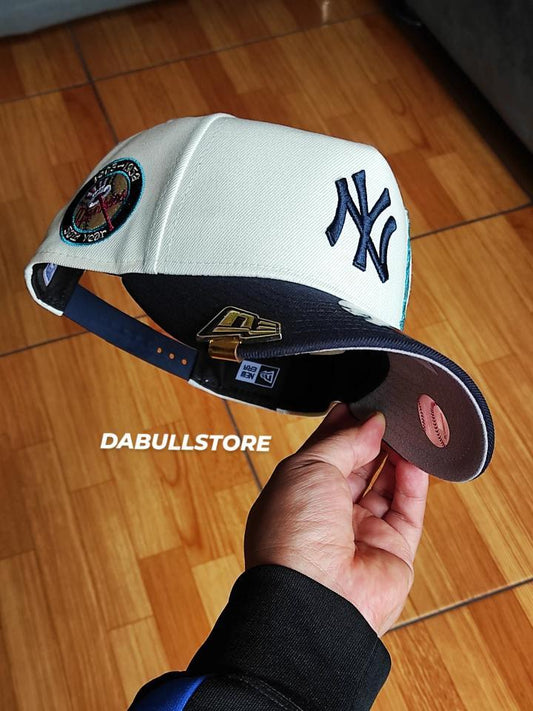 New Era New York Yankees 50th ANNIVERSARY chrome navy 9FORTY A-Frame Frame Snapback