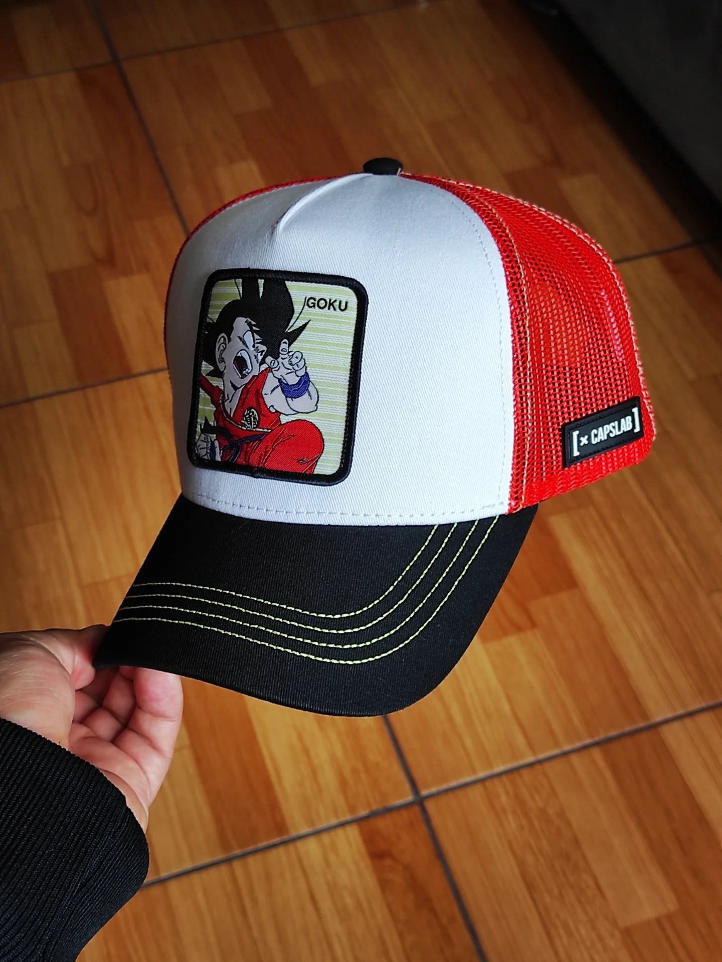 Capslab Dragon Ball Goku Trucker Snapback Hat