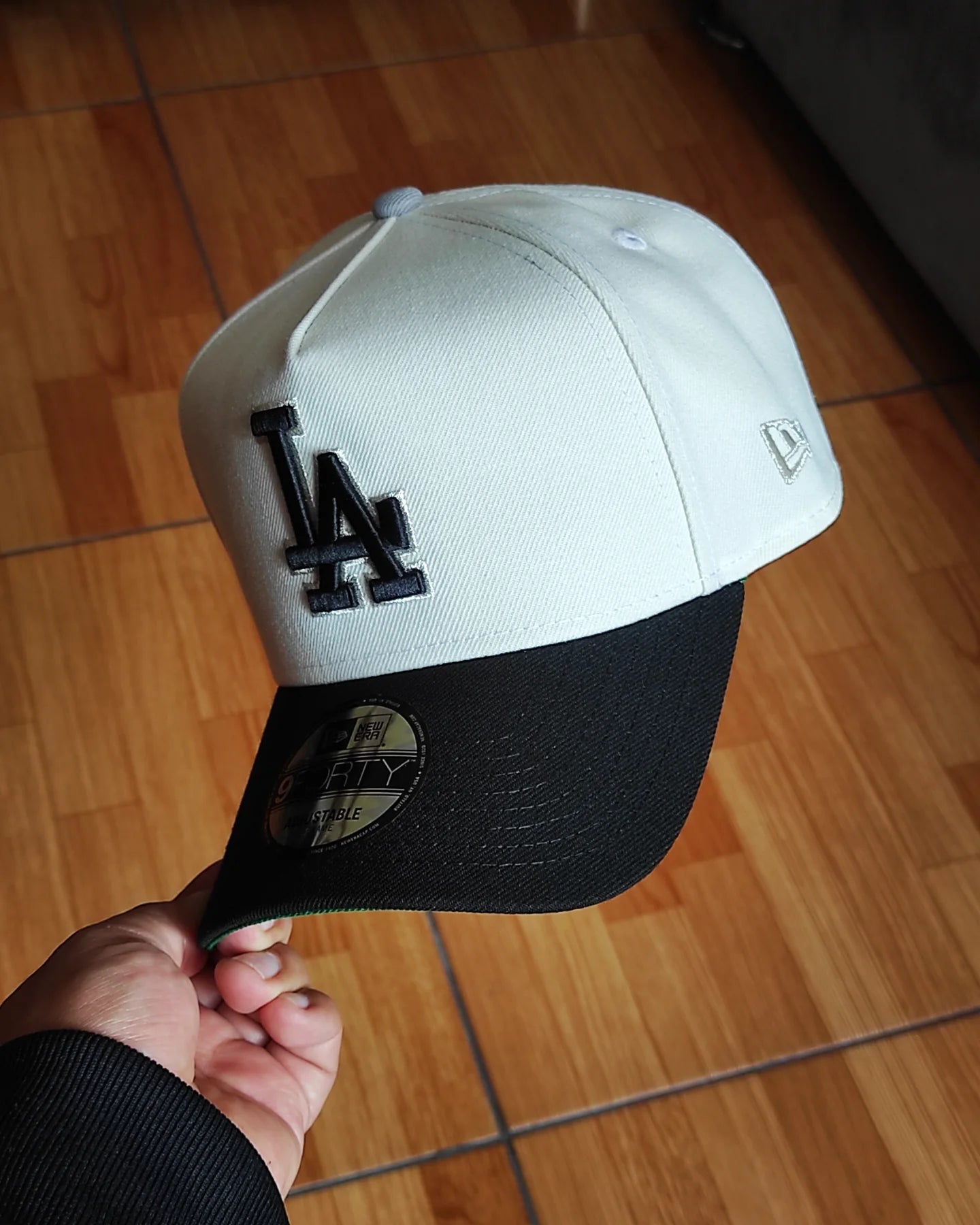 New Era Los Angeles Dodgers 60 Th aniversario Chrome black 9forty A-FRAME