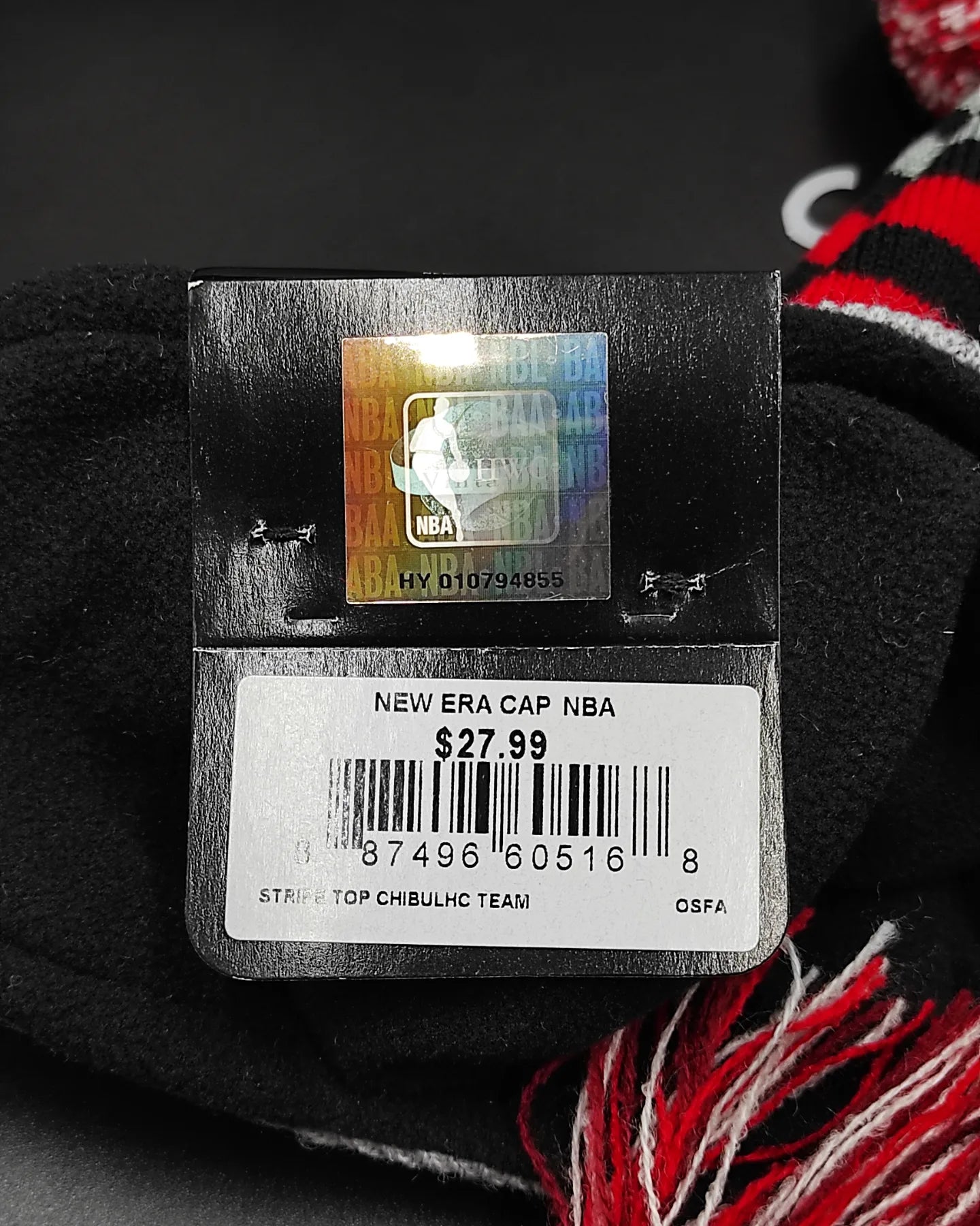 Chicago Bulls Knit Beanie Hat by New Era