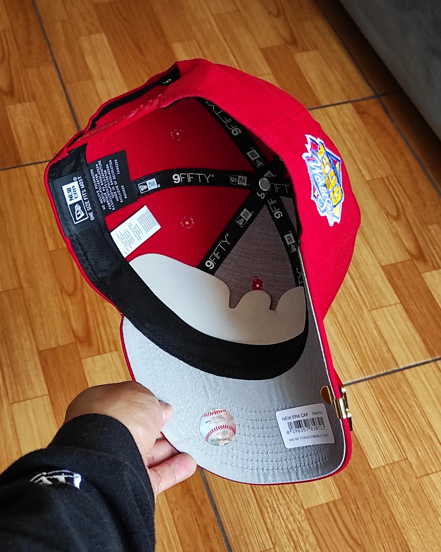 New Era las New York Yankees world series 1999 roja 9 FIFTY Snapback